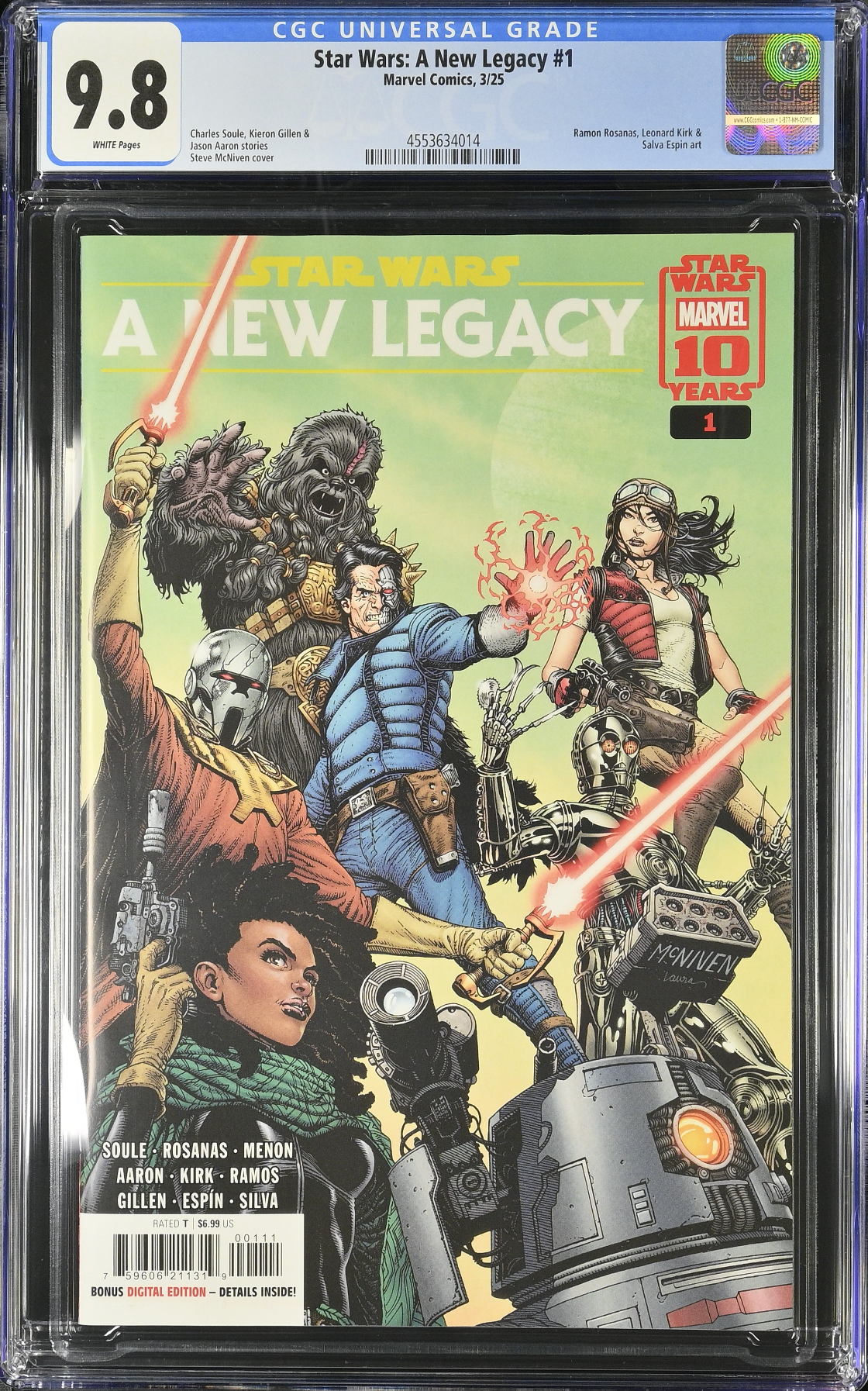 Star Wars: A New Legacy #1 CGC 9.8