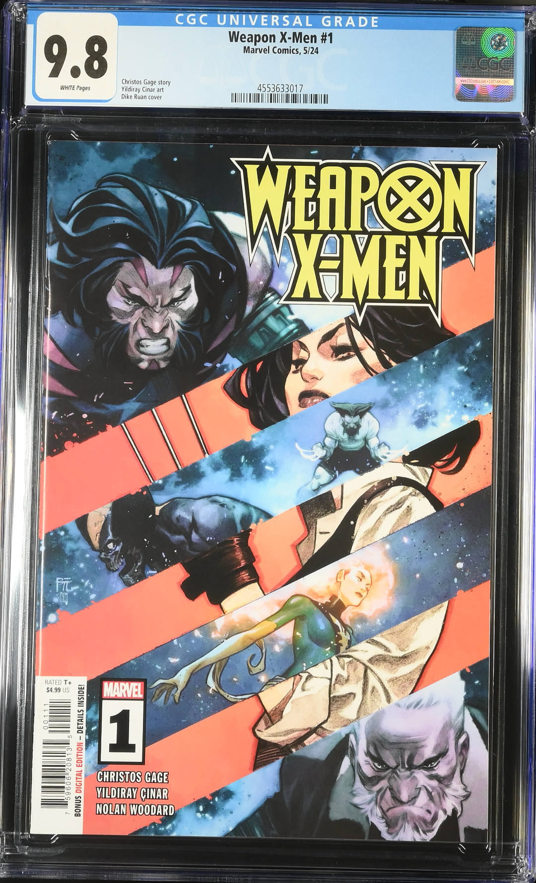 Weapon X-Men #1 CGC 9.8