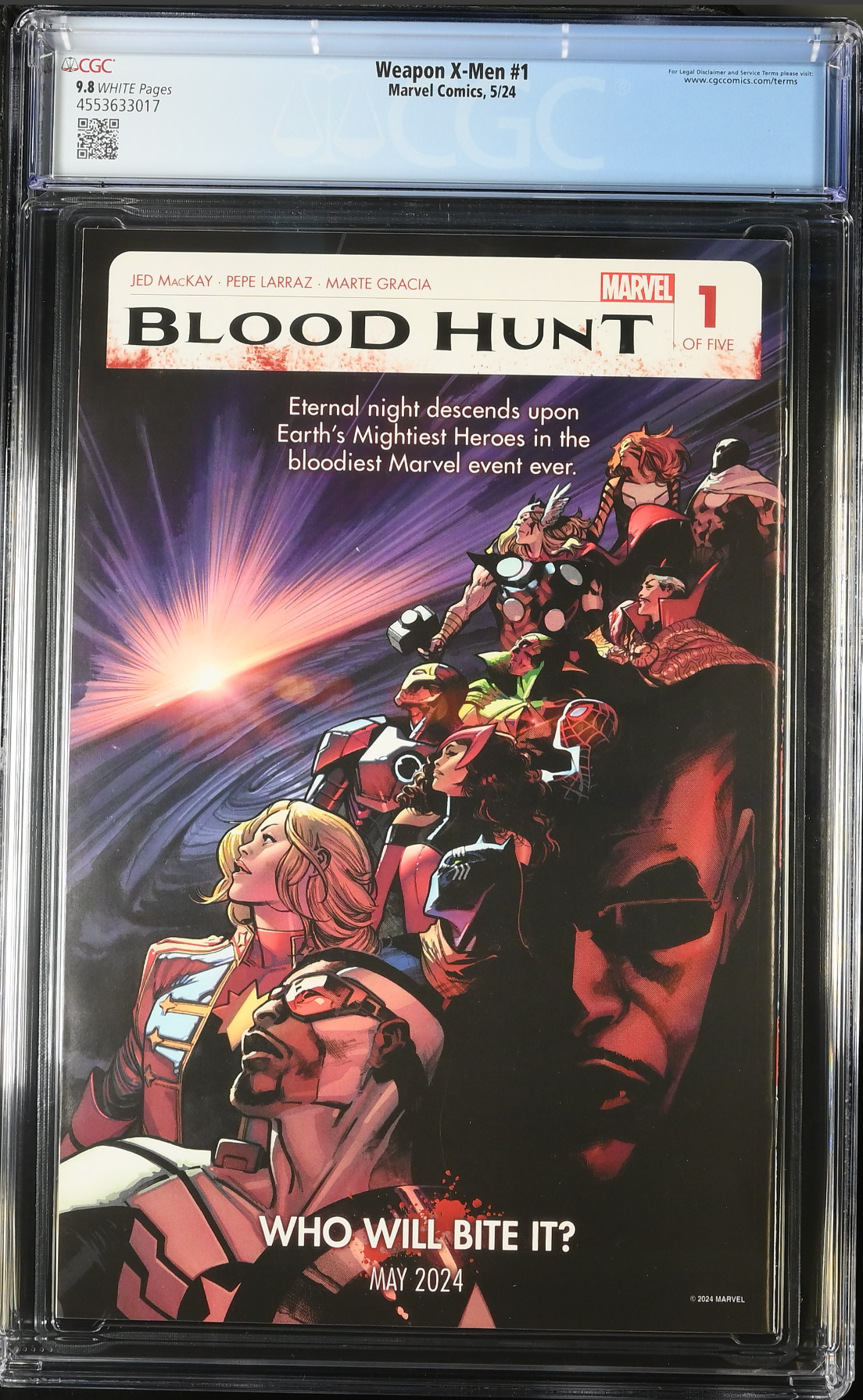 Weapon X-Men #1 CGC 9.8