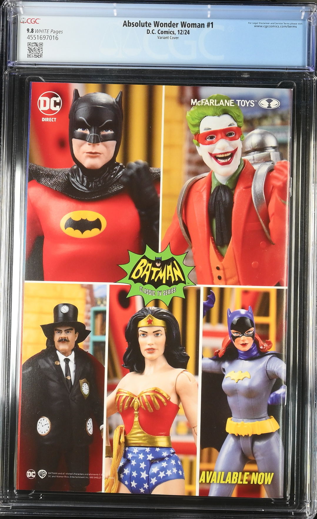 Absolute Wonder Woman #1 Jim Lee Variant CGC 9.8