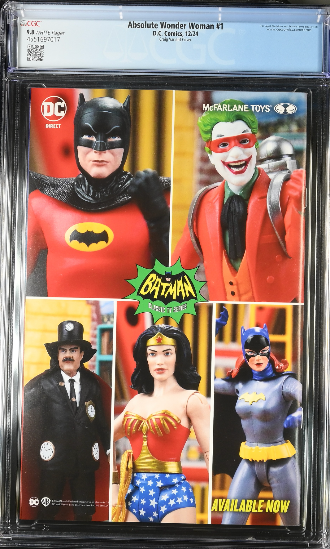 Absolute Wonder Woman #1 Craig Variant CGC 9.8