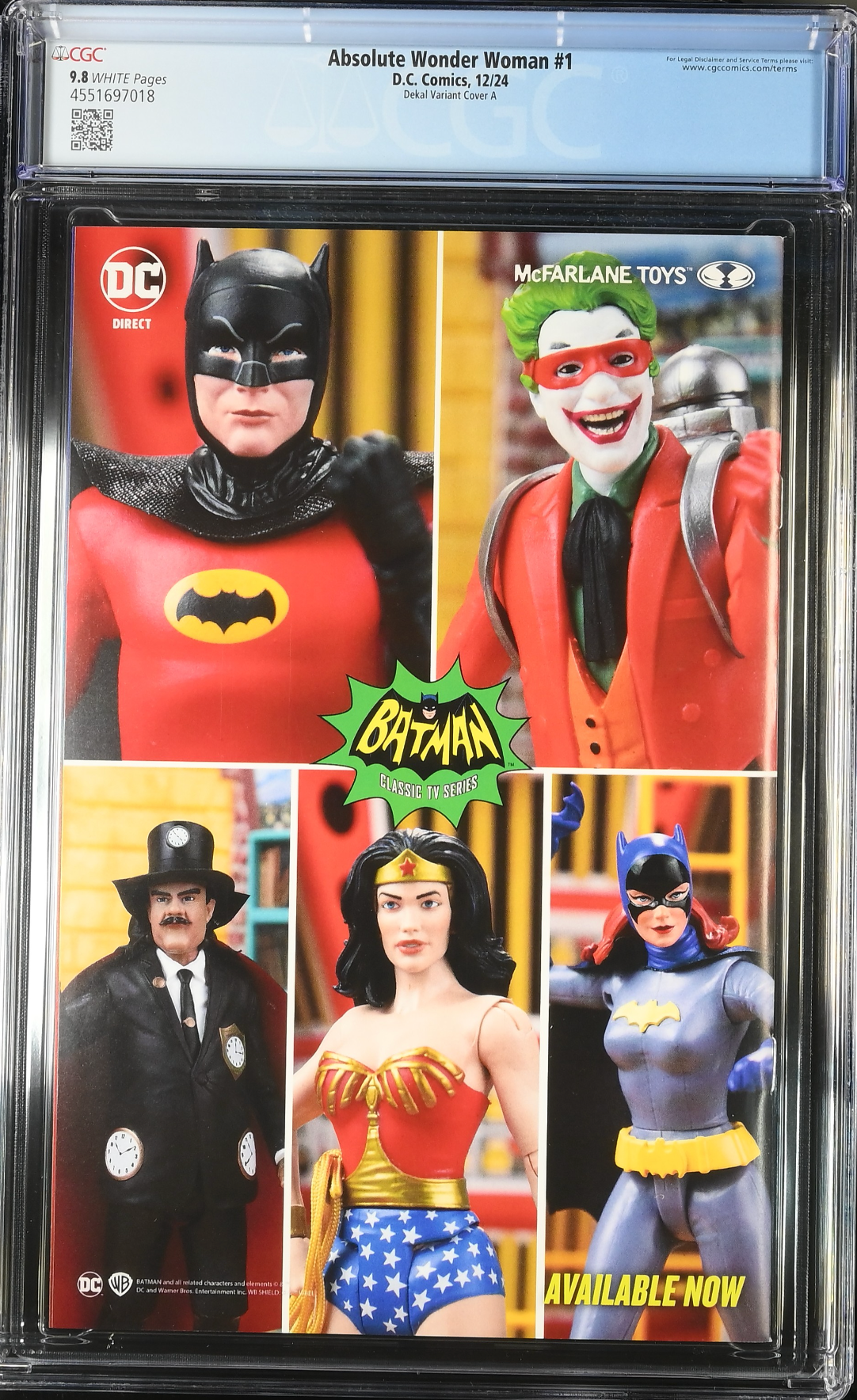 Absolute Wonder Woman #1 Dekal Variant CGC 9.8