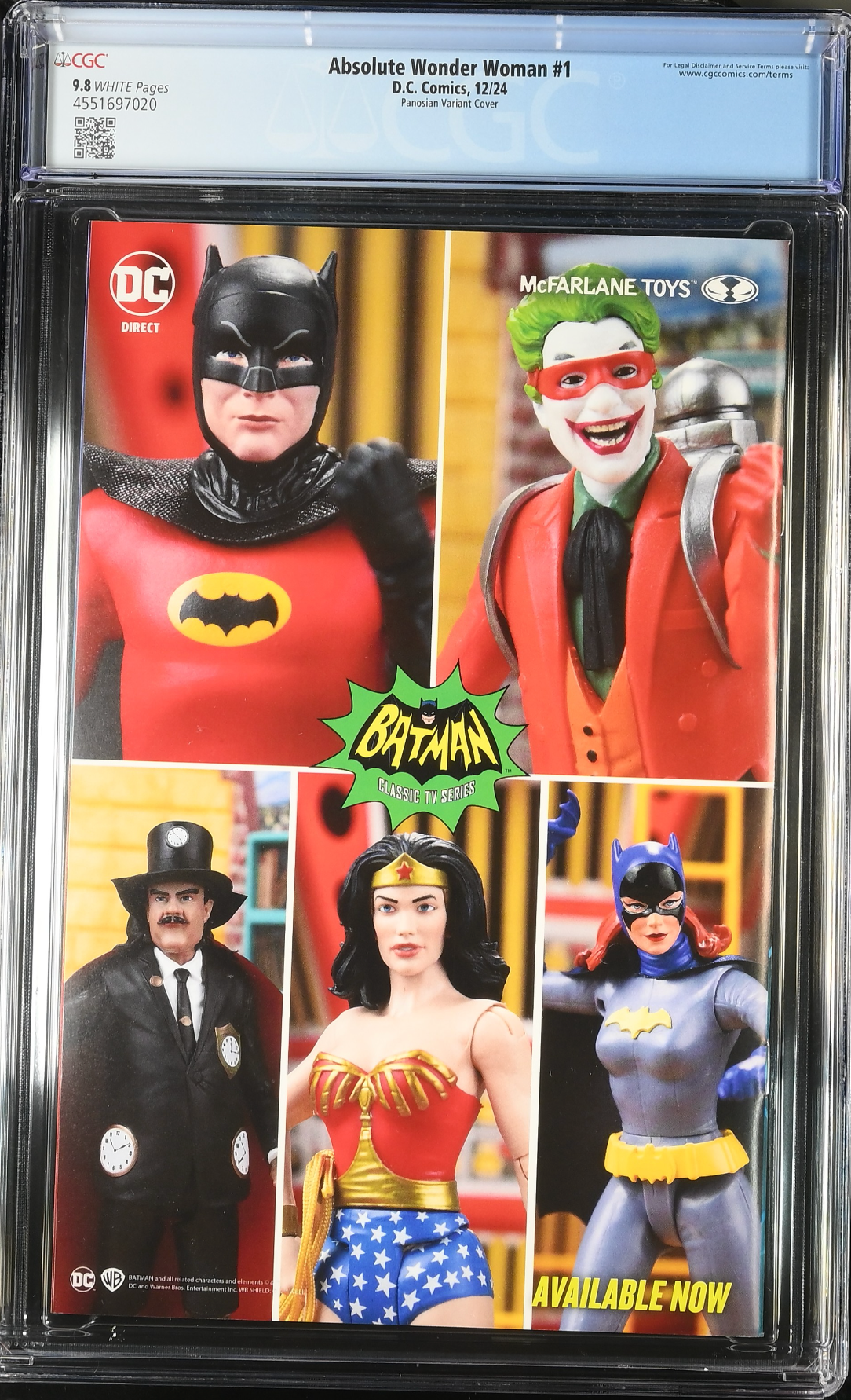 Absolute Wonder Woman #1 Panosian 1:25 Retailer Incentive Variant CGC 9.8