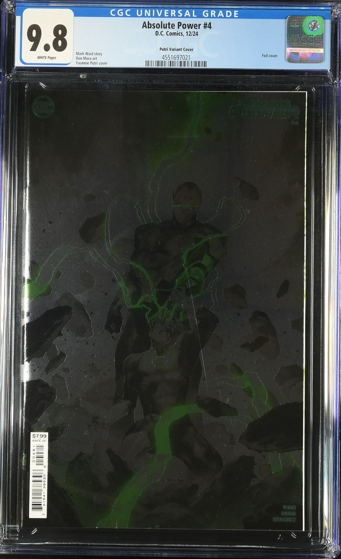 Absolute Power #4 Putri Foil Variant CGC 9.8
