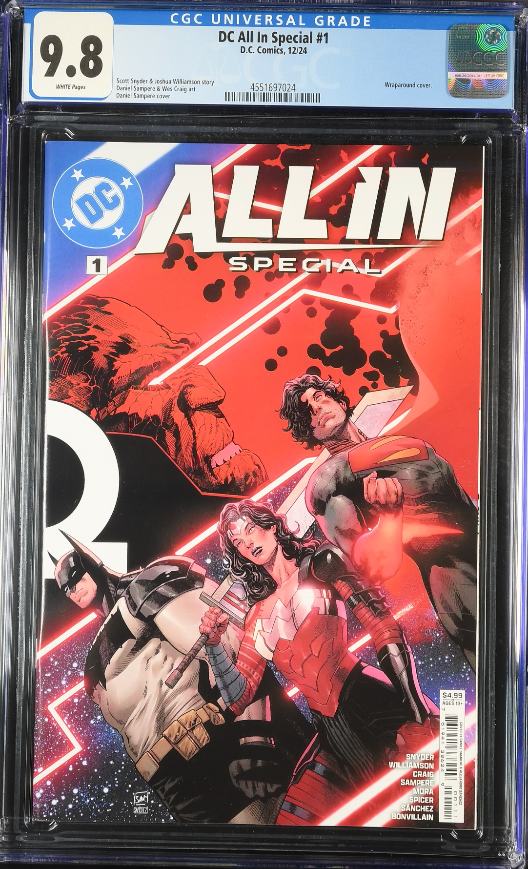DC All In Special #1 CGC 9.8