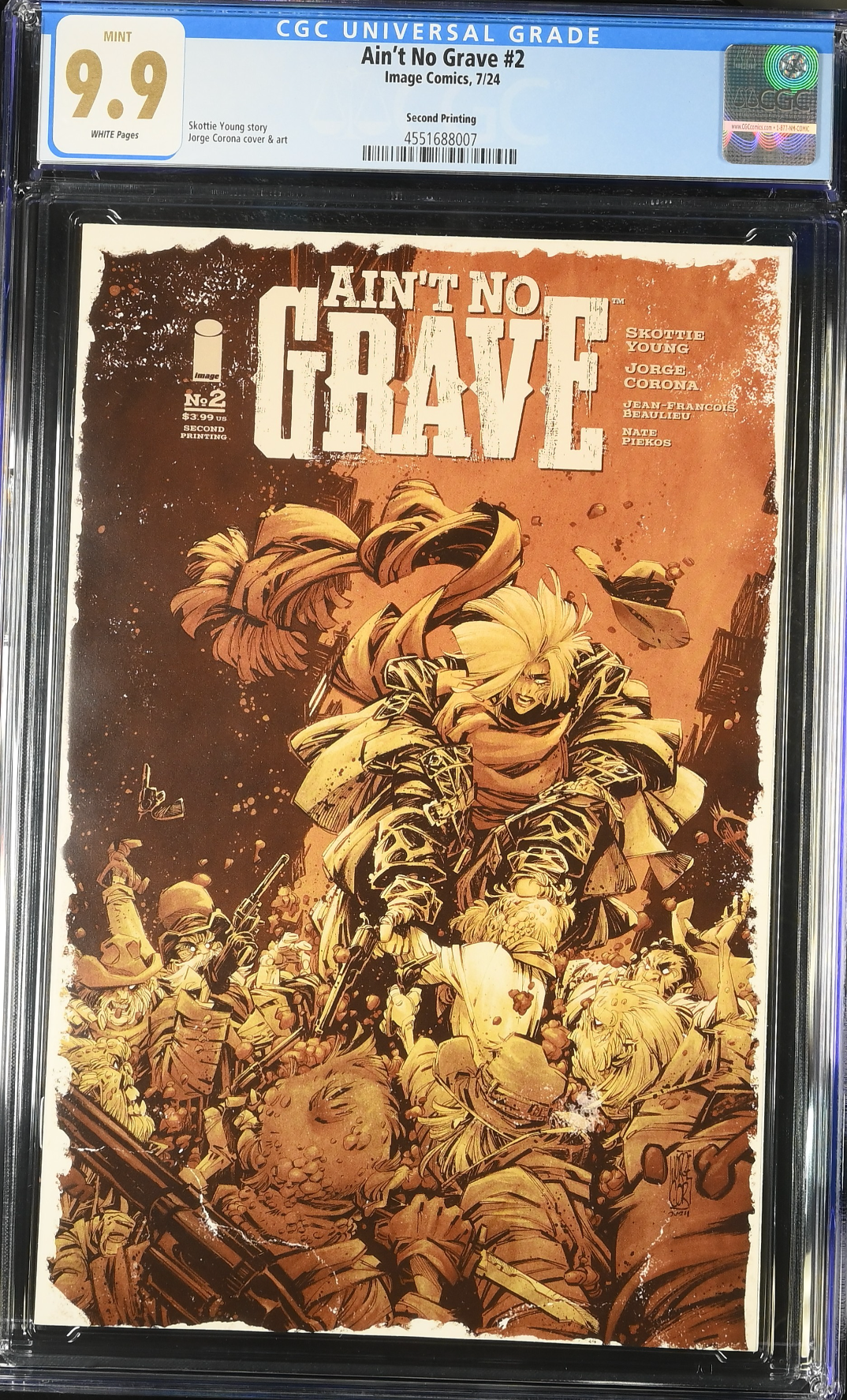 Ain't No Grave #2 CGC 9.9