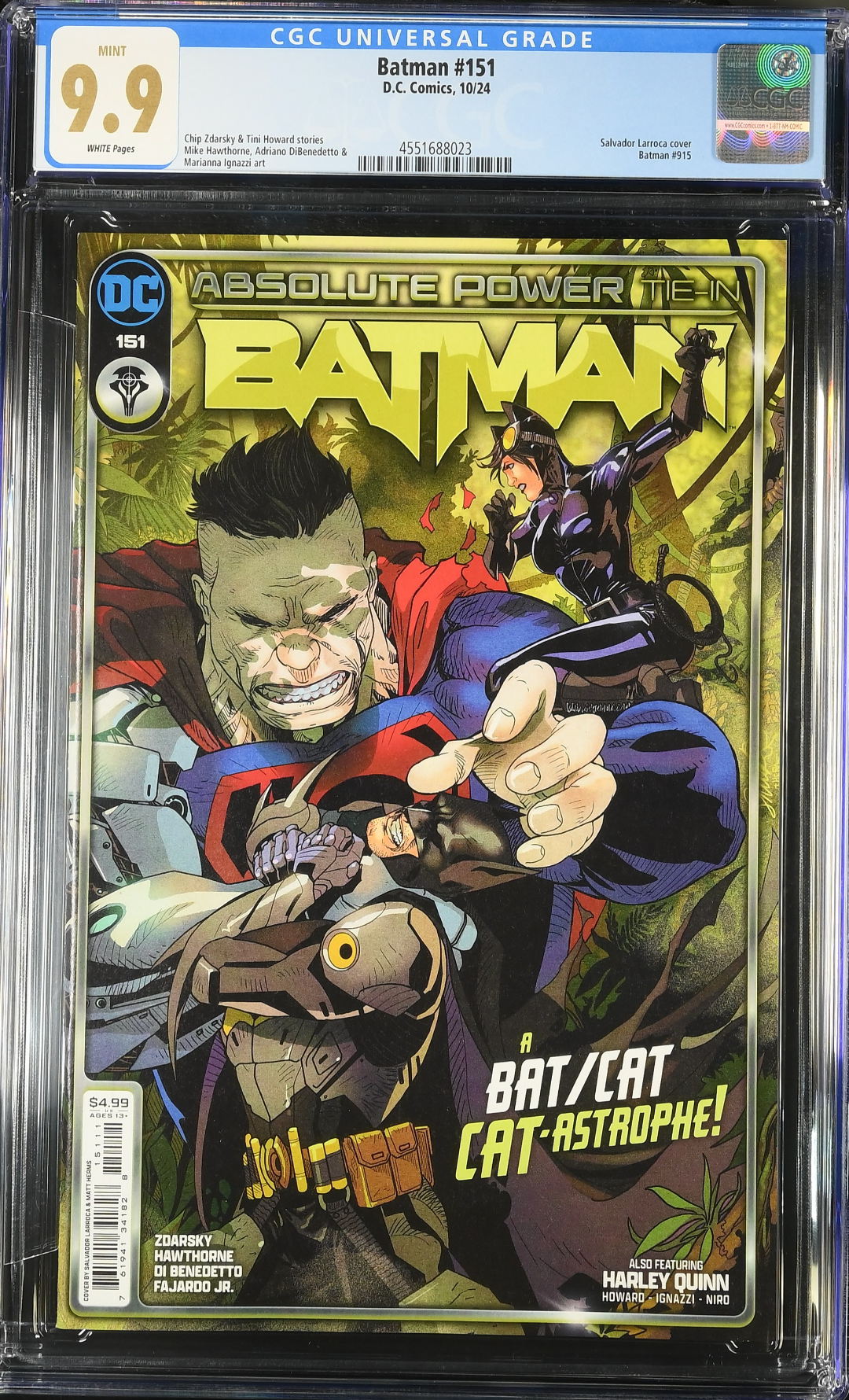 Batman #151 CGC 9.9