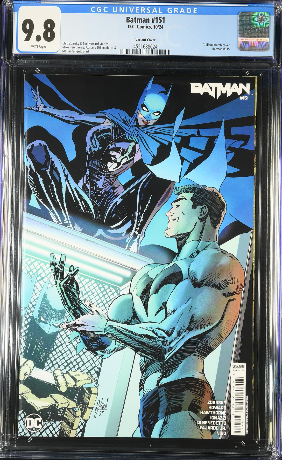 Batman #151 March Variant CGC 9.8