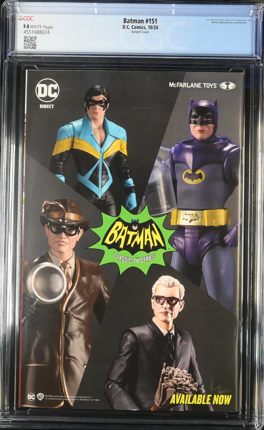Batman #151 March Variant CGC 9.8