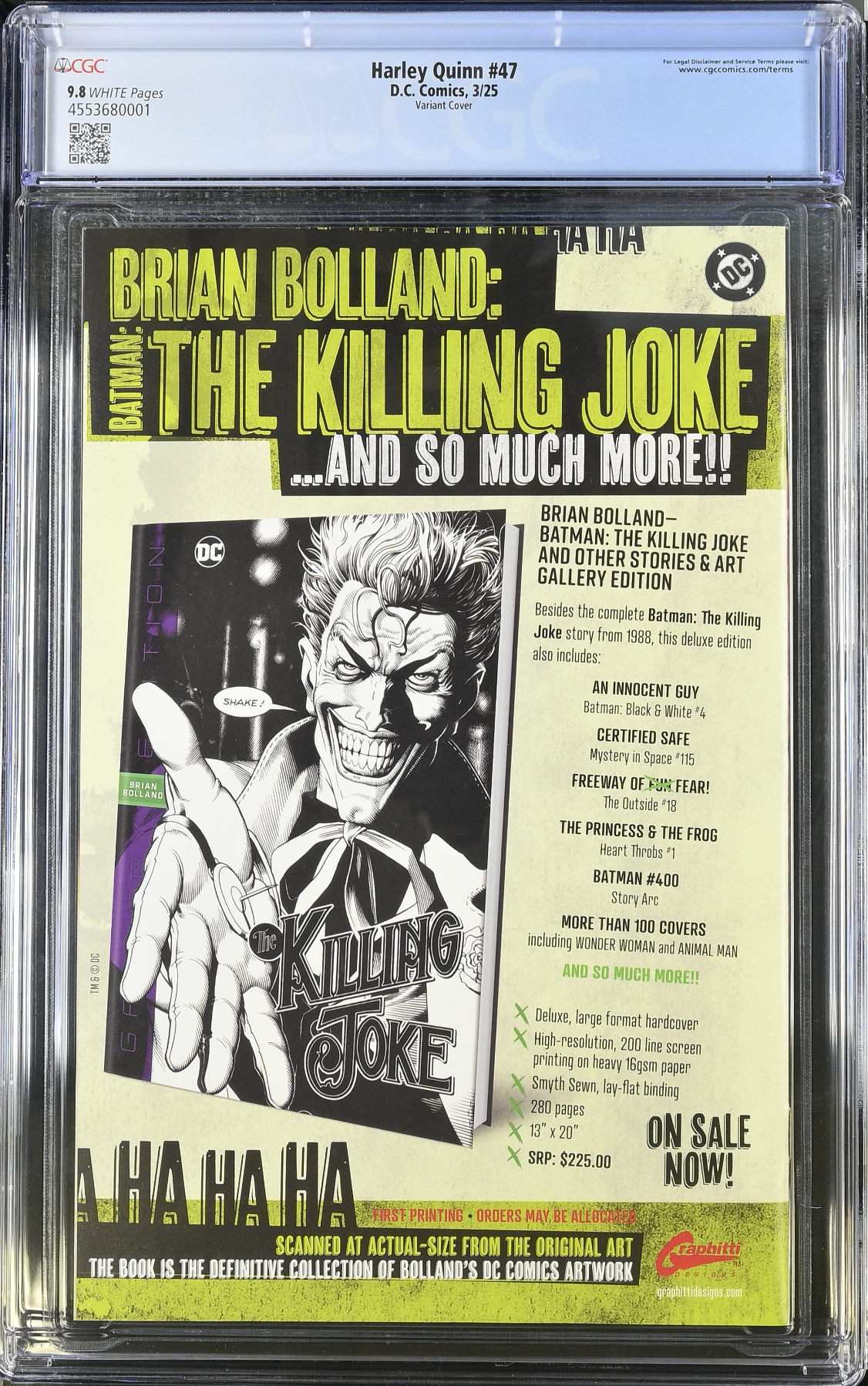 Harley Quinn #47 Nakayama Variant CGC 9.8