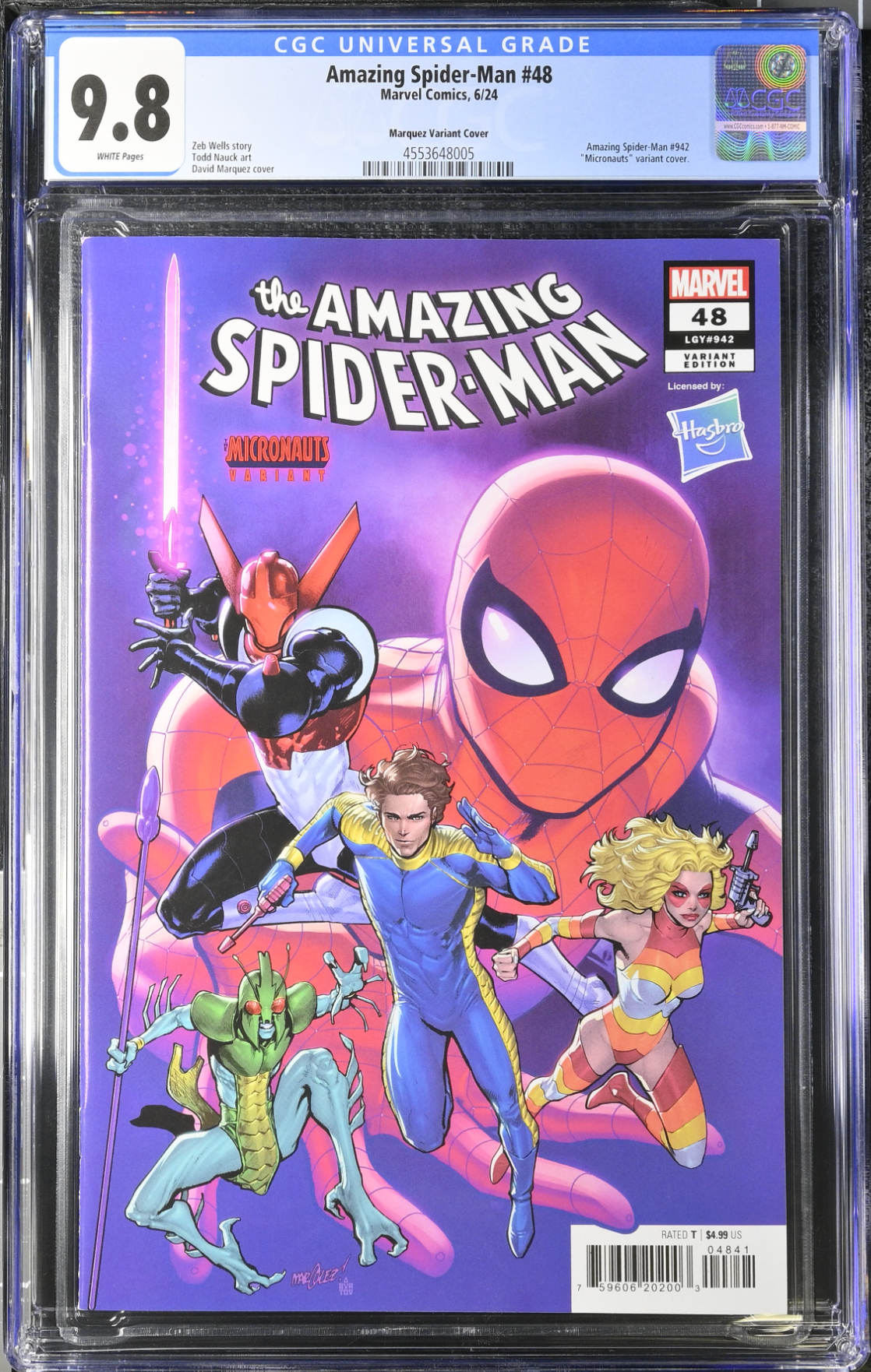 Amazing Spider-Man #48 Marquez Variant CGC 9.8