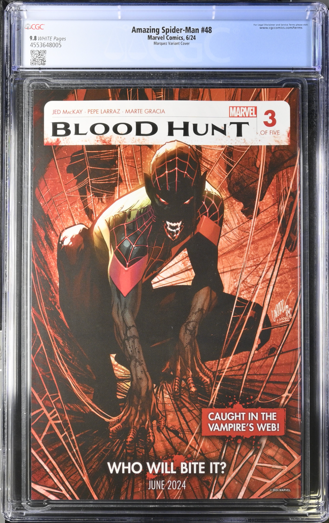 Amazing Spider-Man #48 Marquez Variant CGC 9.8