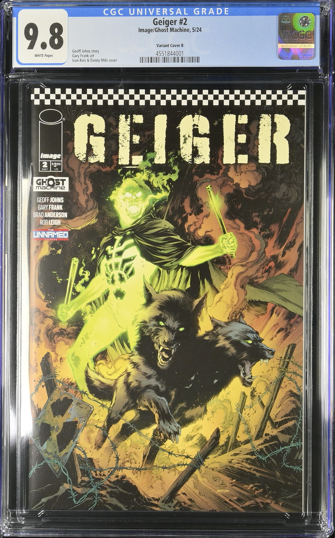 Geiger #2 Reis Variant CGC 9.8