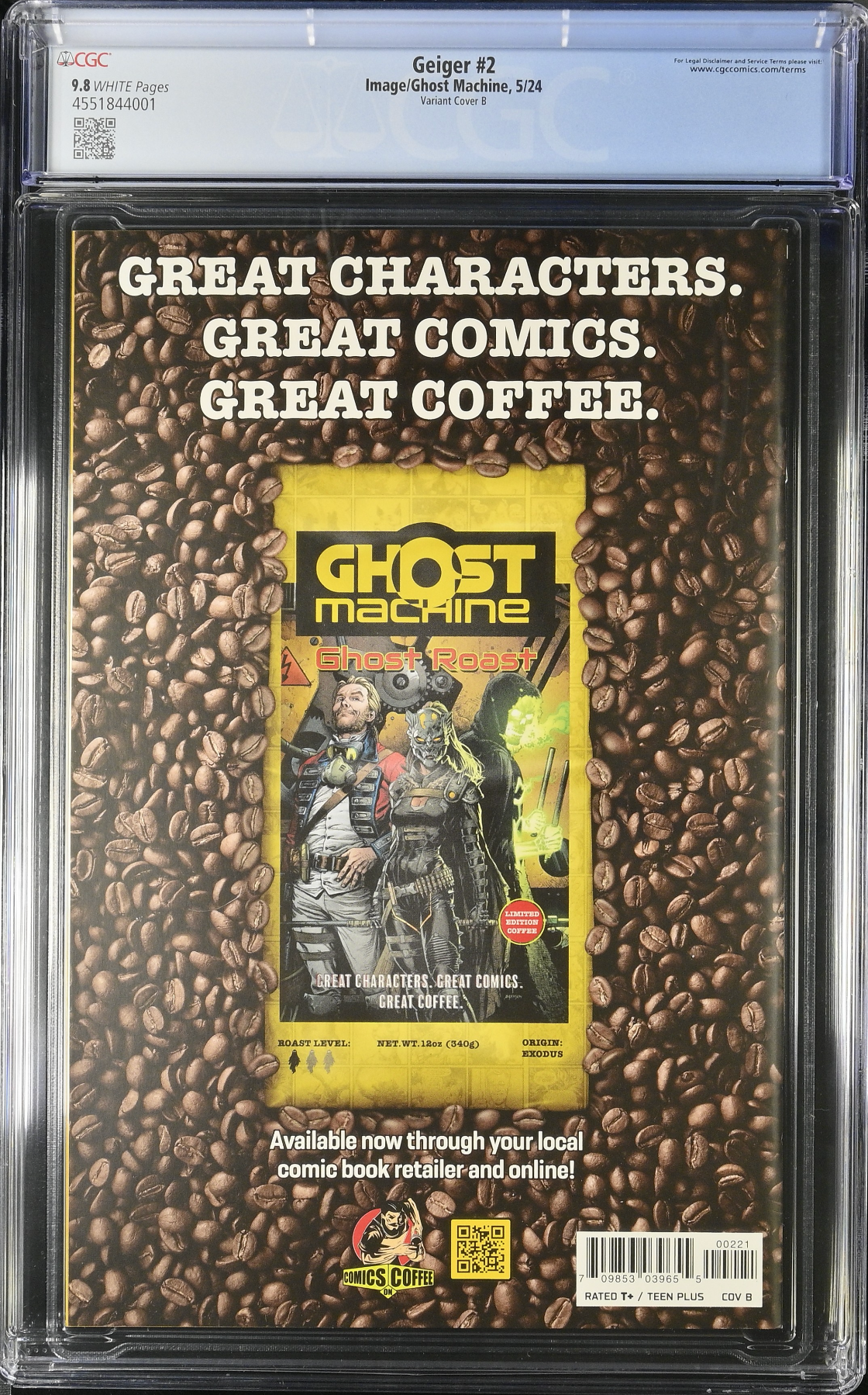 Geiger #2 Reis Variant CGC 9.8