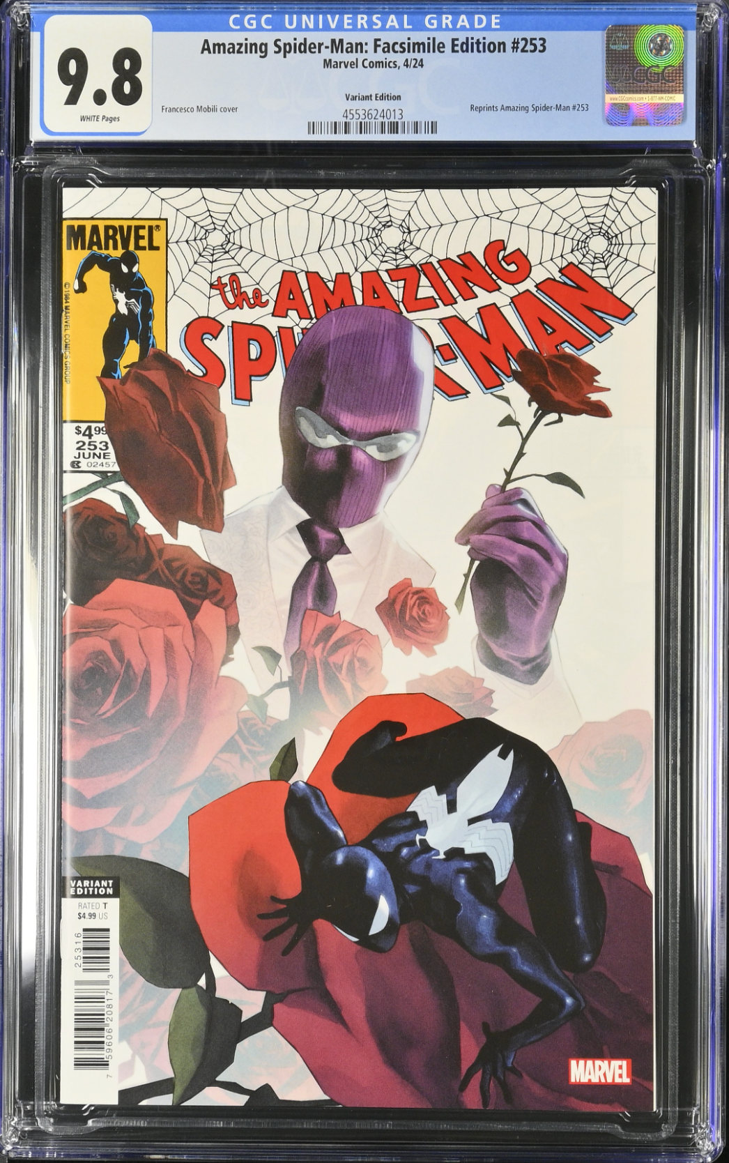 Amazing Spider-Man #253 Facsimile Edition 1:25 Retailer Incentive Variant CGC 9.8