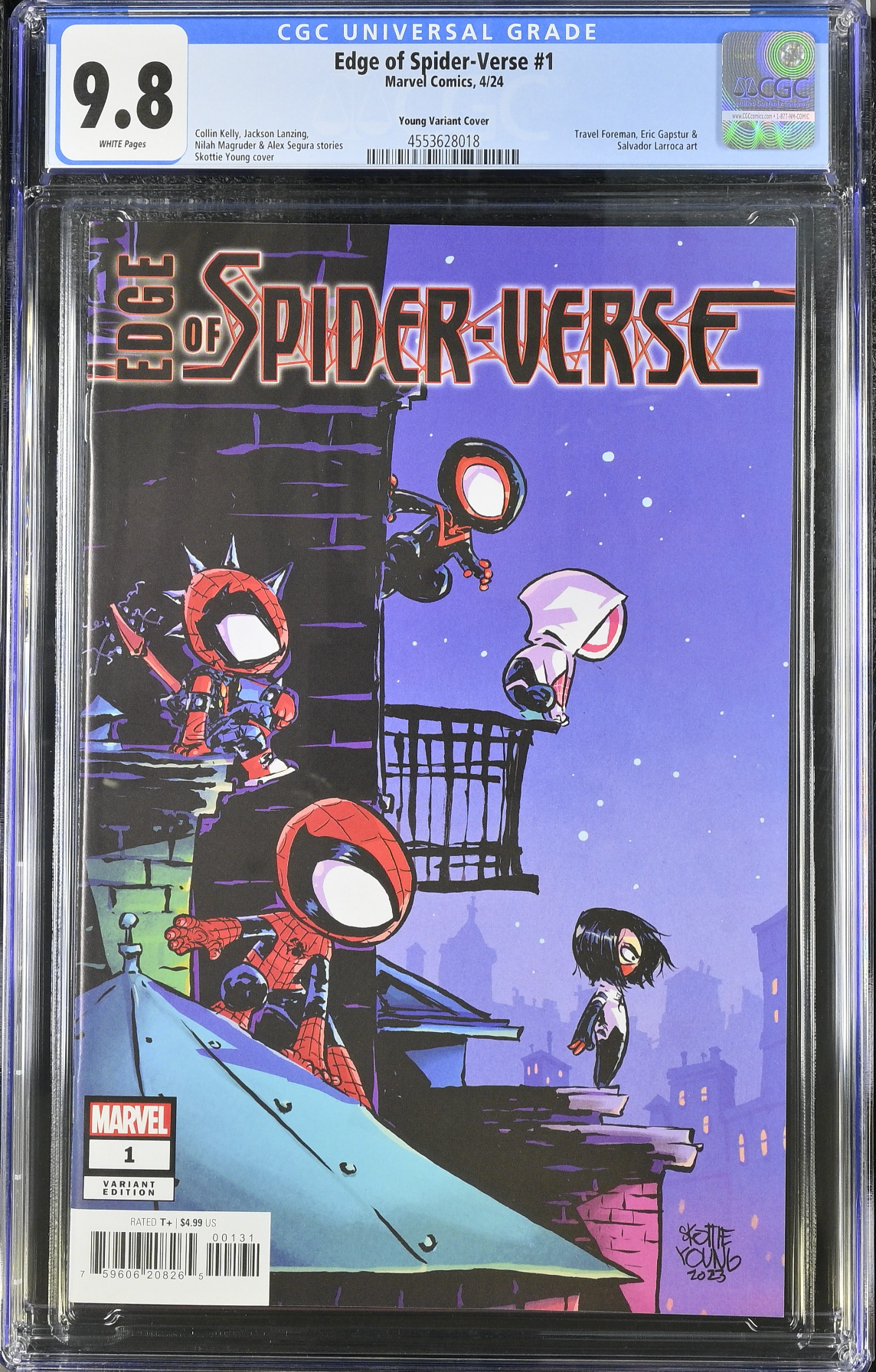 Edge of Spider-Verse (2024) #1 Young Variant CGC 9.8