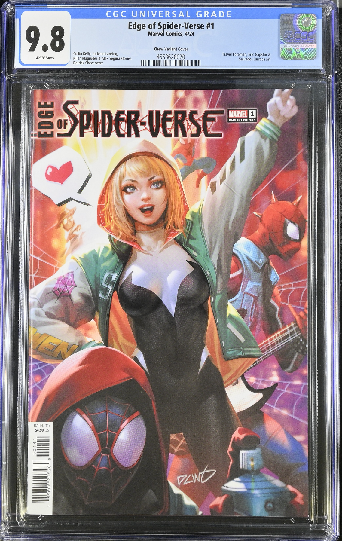 Edge of Spider-Verse (2024) #1 Chew Variant CGC 9.8