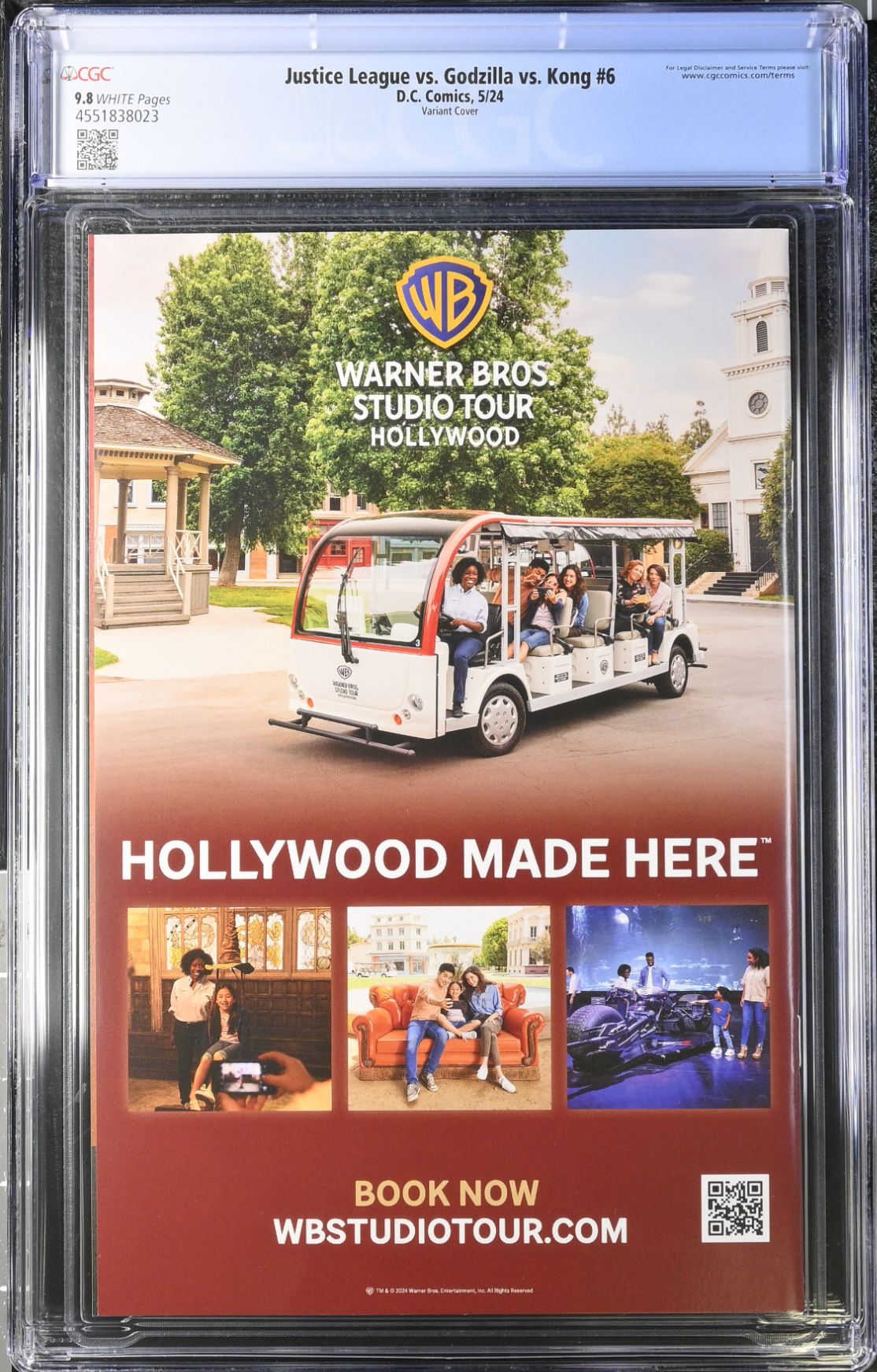 Justice League vs. Godzilla vs. Kong #6 InHyuk Lee Variant CGC 9.8