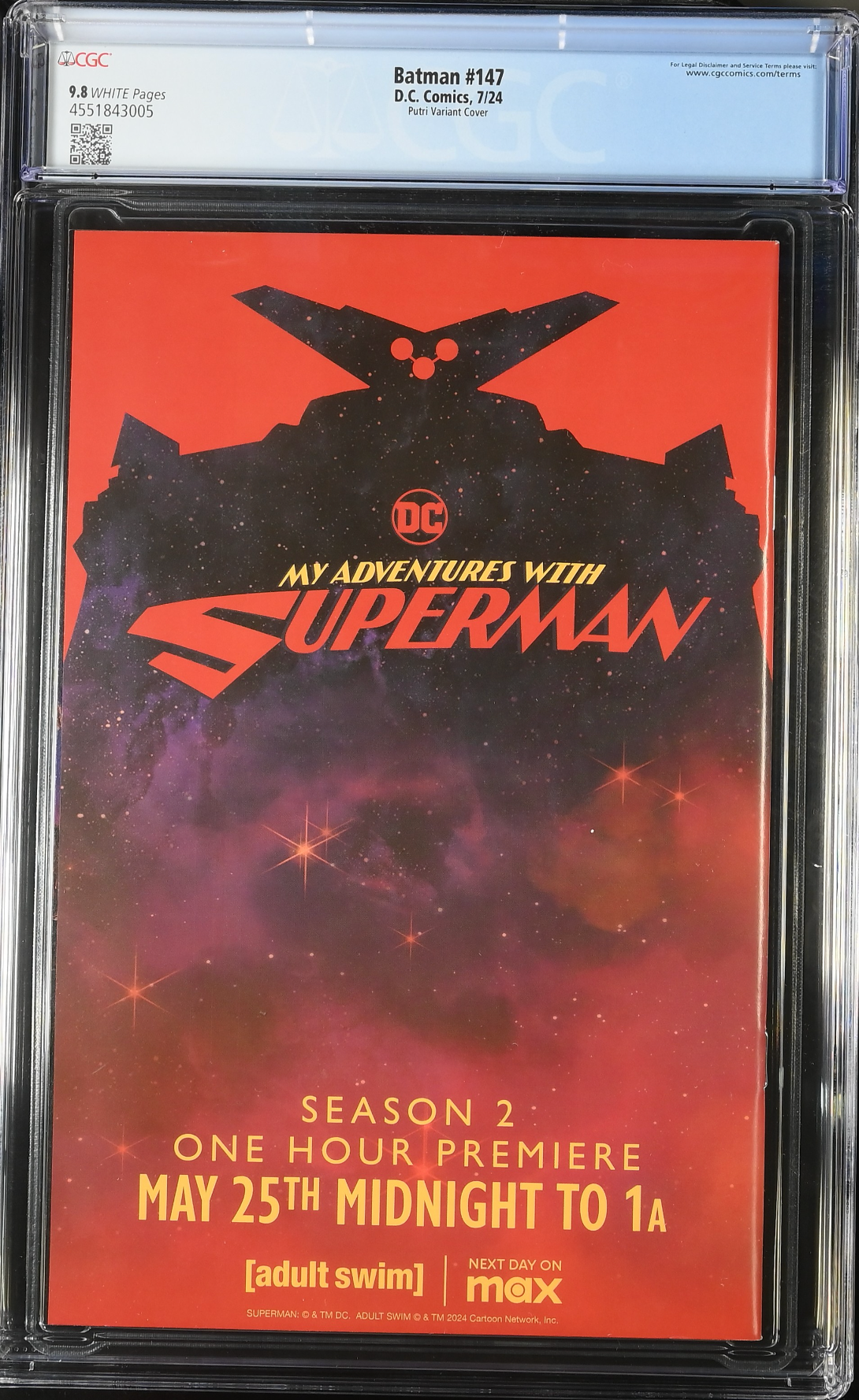 Batman #147 Putri Variant CGC 9.8