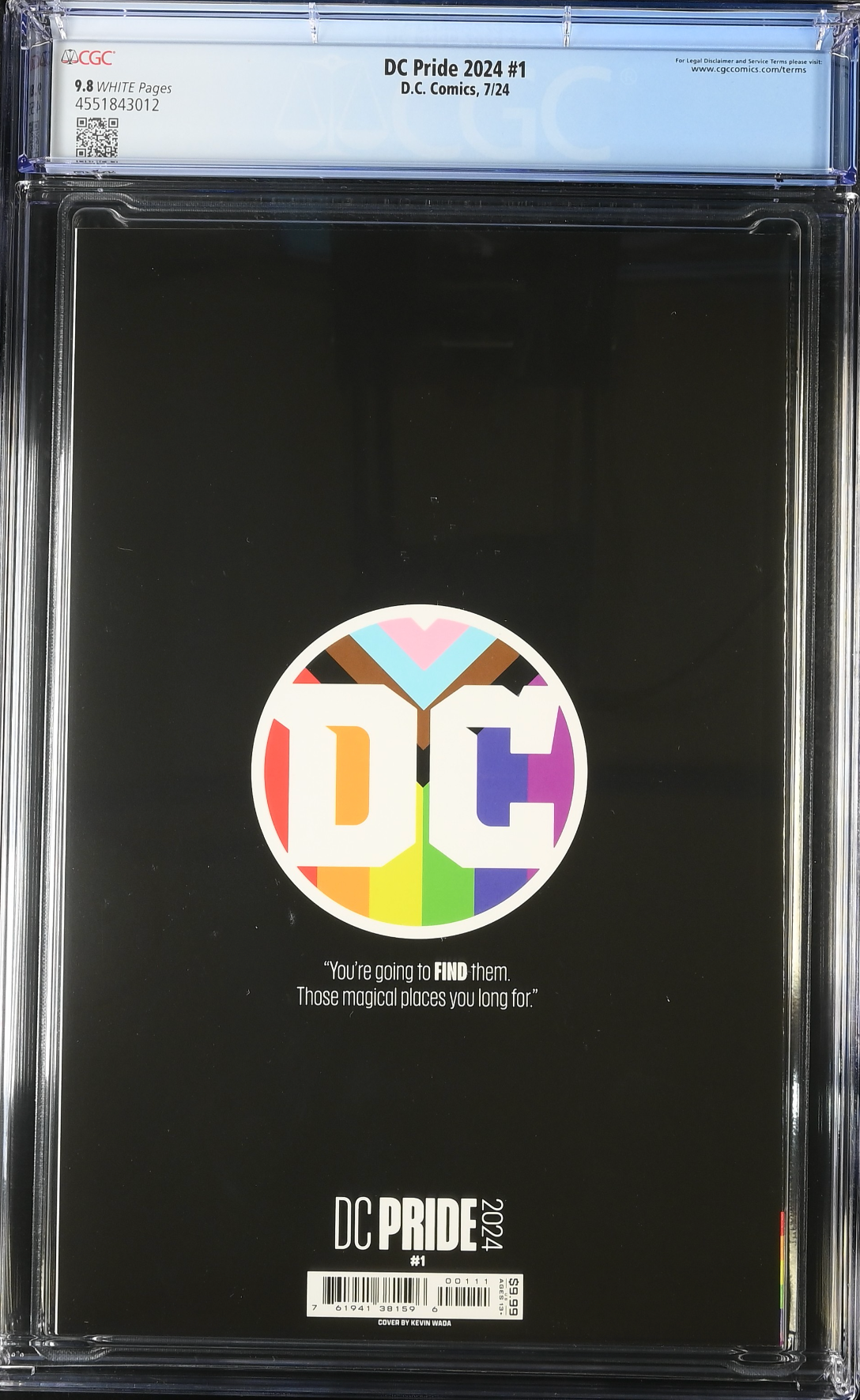 DC Pride 2024 #1 CGC 9.8