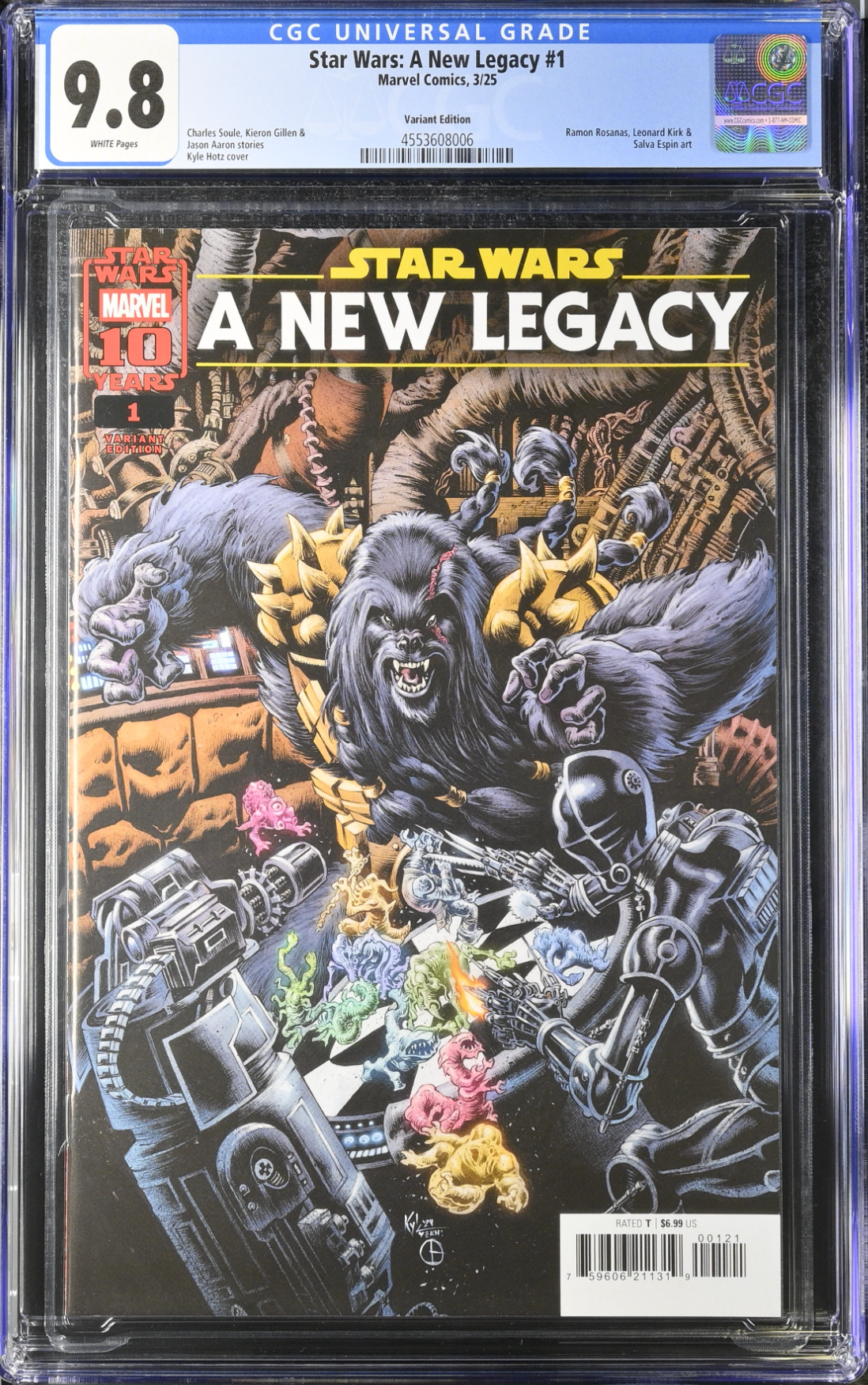 Star Wars: A New Legacy #1 Hotz Variant CGC 9.8