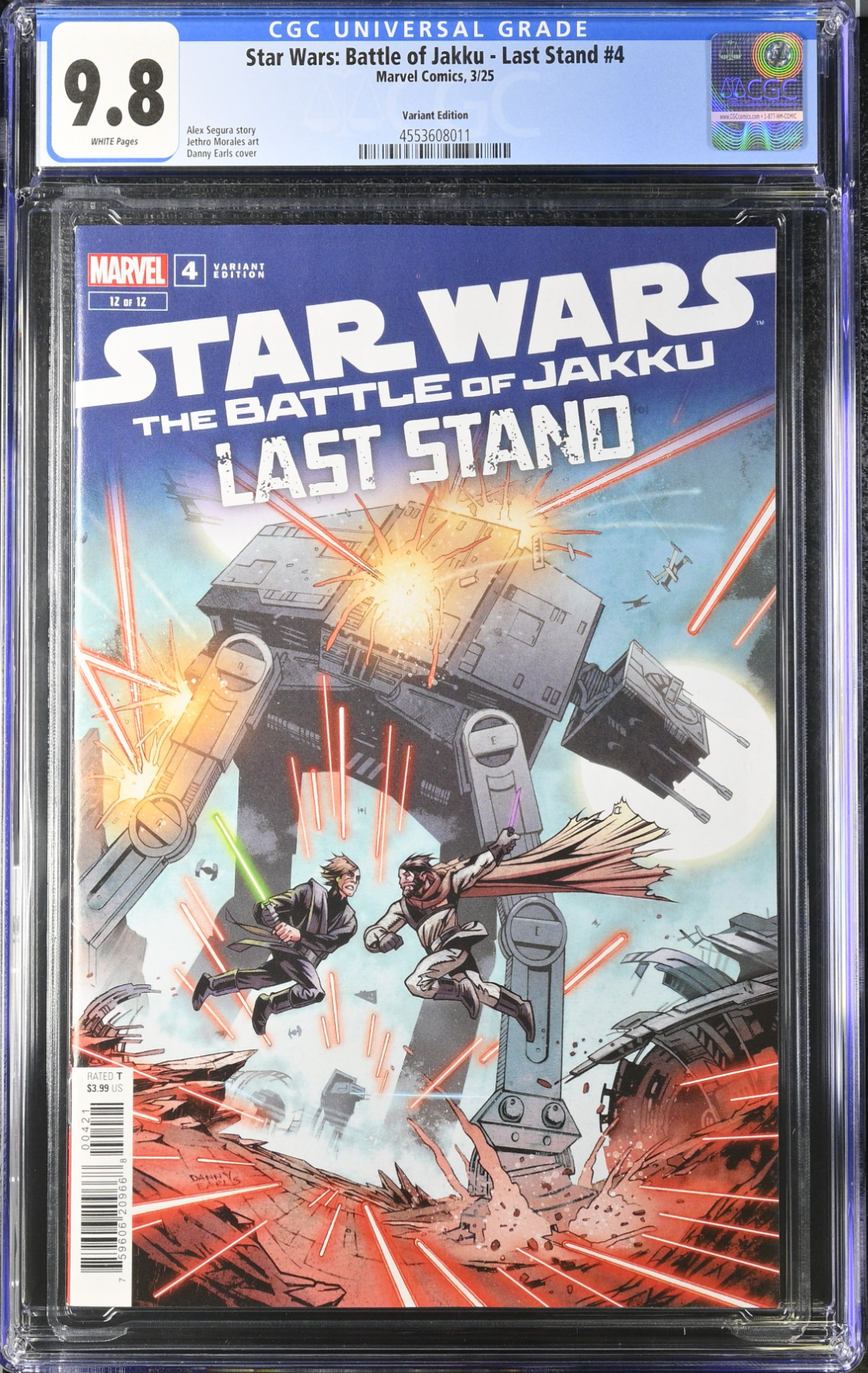 Star Wars: The Battle of Jakku - Last Stand #4 Earls Variant CGC 9.8