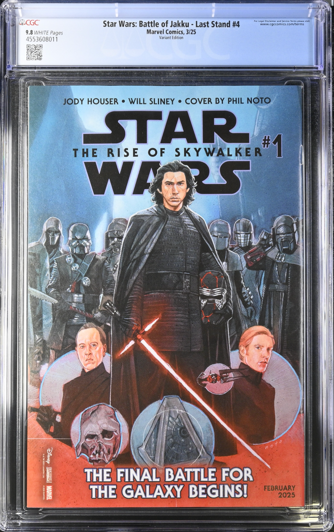Star Wars: The Battle of Jakku - Last Stand #4 Earls Variant CGC 9.8