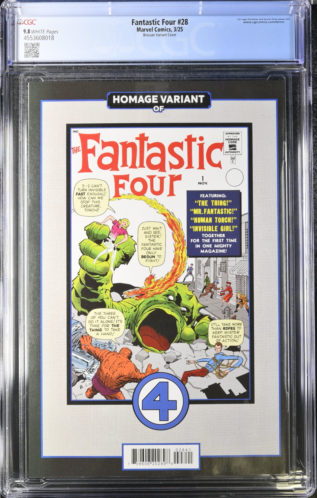 Fantastic Four #28 Bressan Variant CGC 9.8