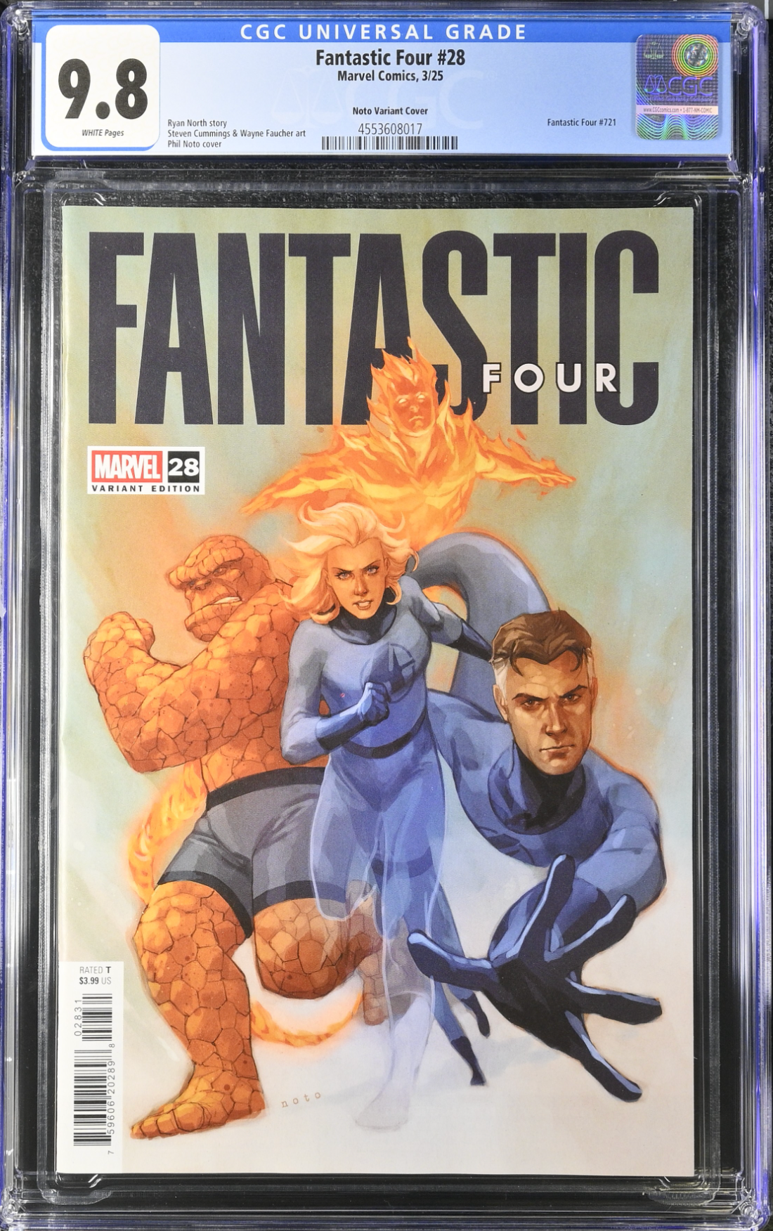 Fantastic Four #28 Noto Variant CGC 9.8
