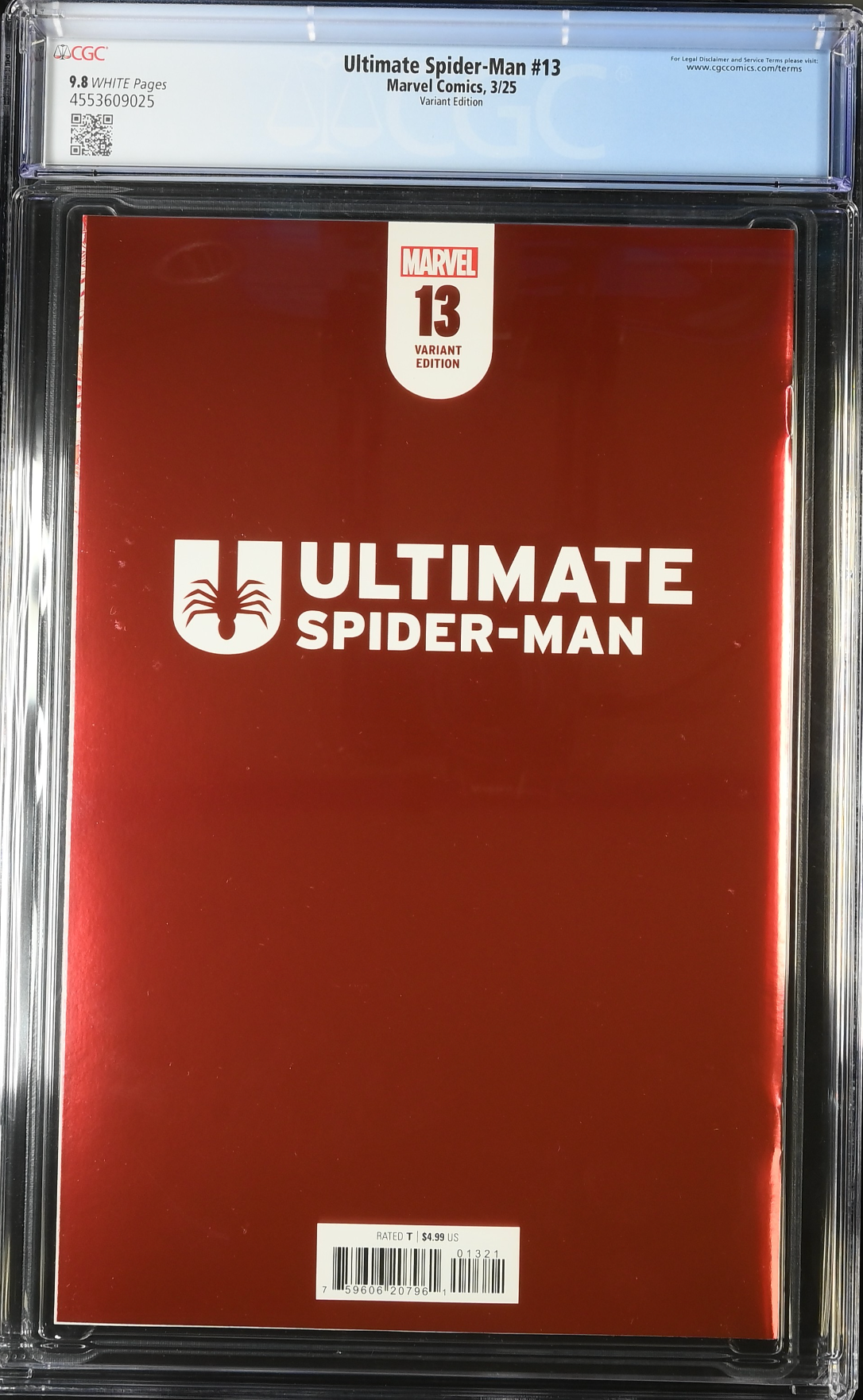 Ultimate Spider-Man #13 Su Foil Variant CGC 9.8