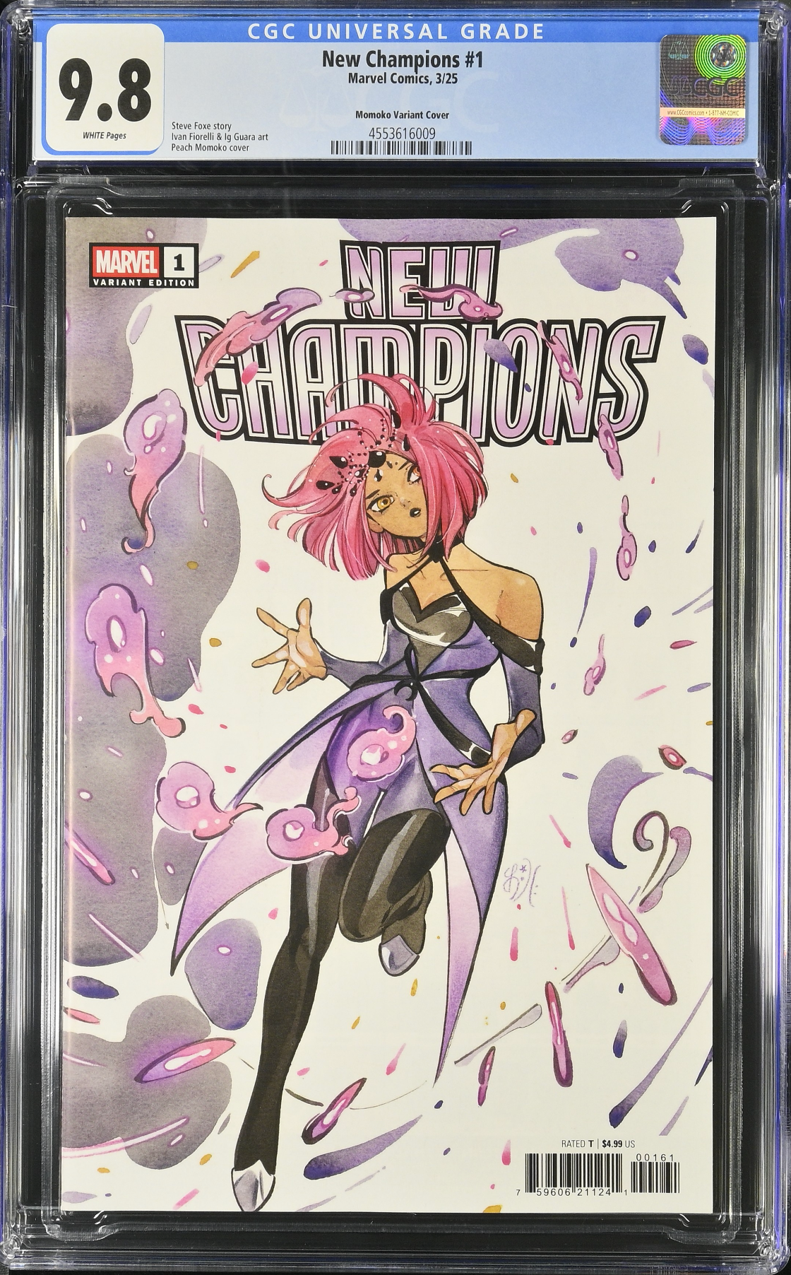 New Champions #1 Momoko Variant CGC 9.8