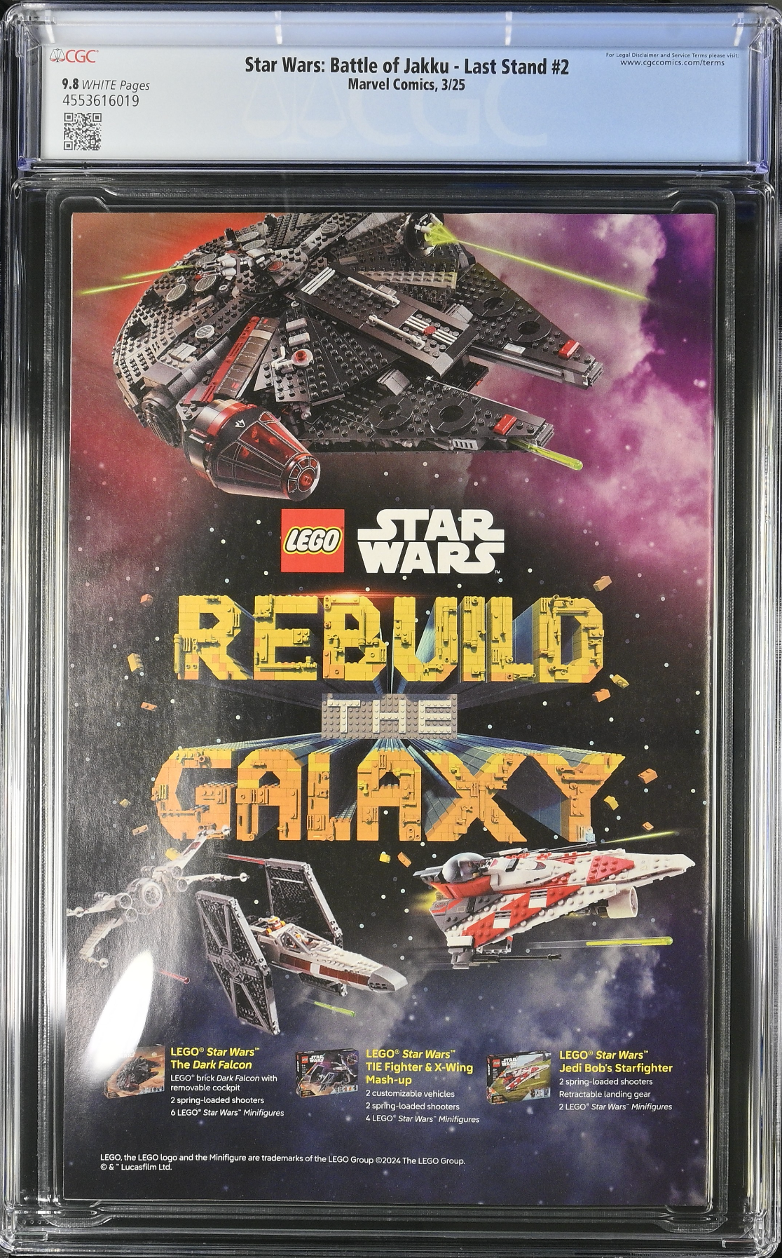 Star Wars: The Battle of Jakku - Last Stand #2 CGC 9.8