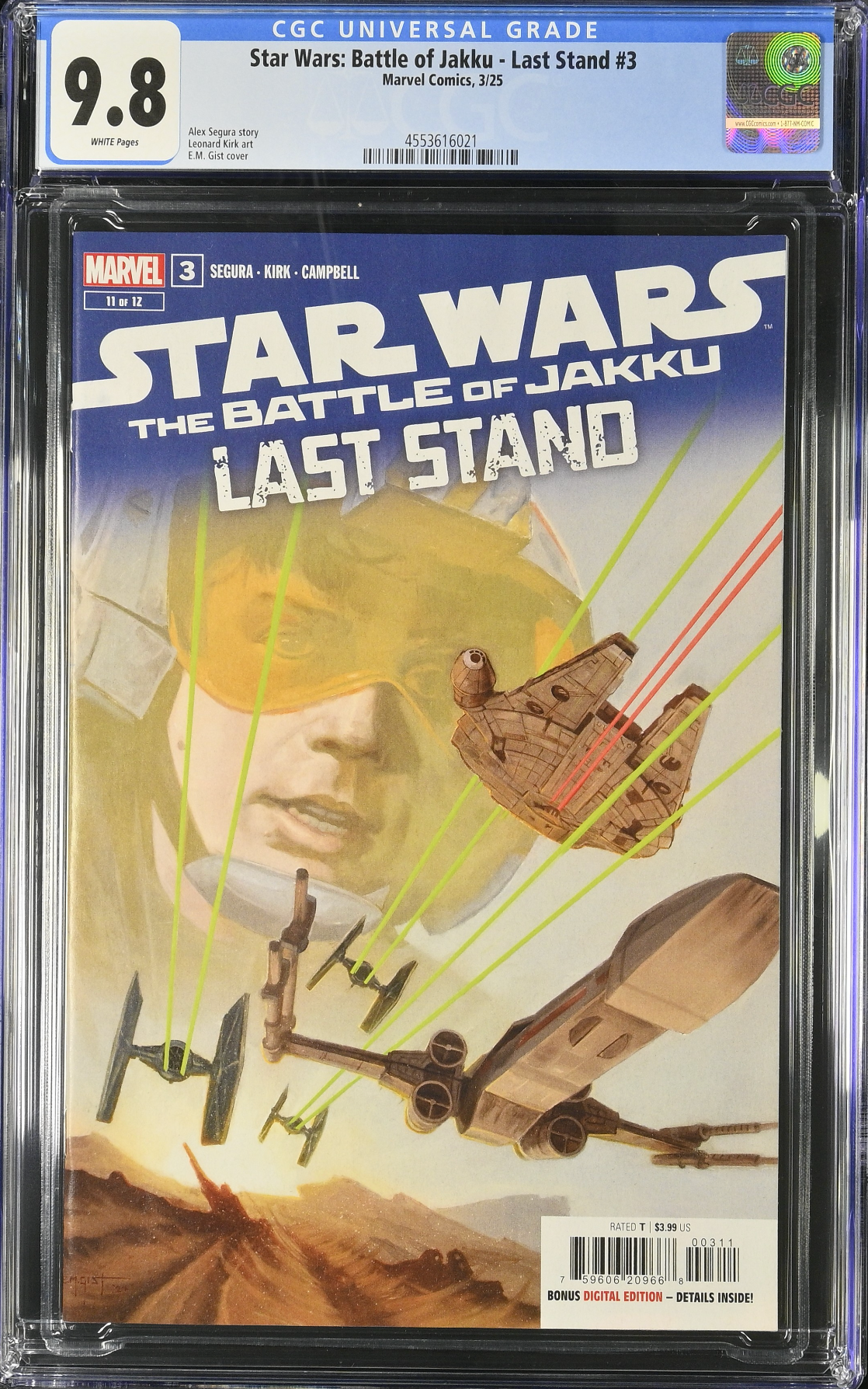 Star Wars: The Battle of Jakku - Last Stand #3 CGC 9.8