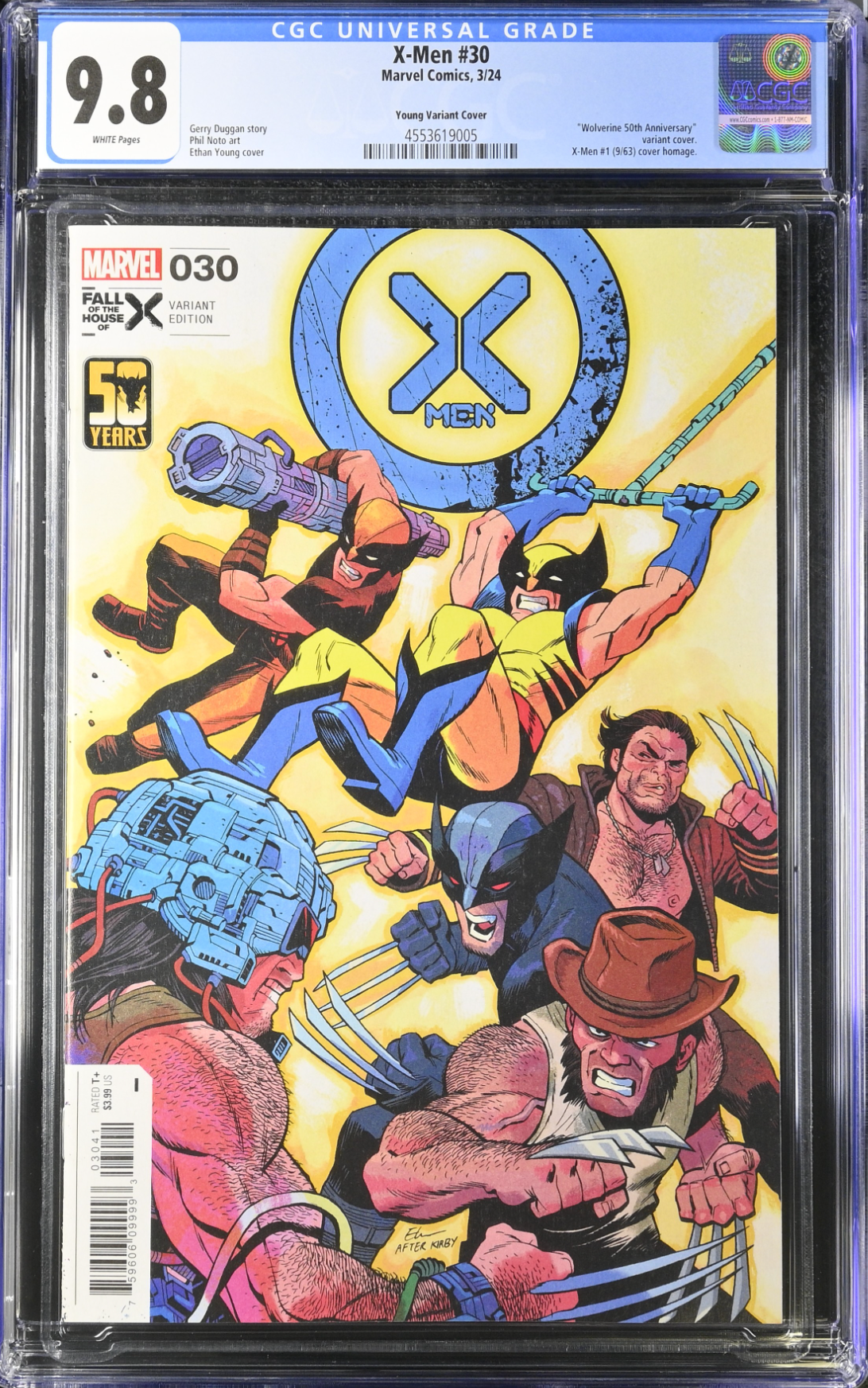 X-Men #30 Young Variant CGC 9.8