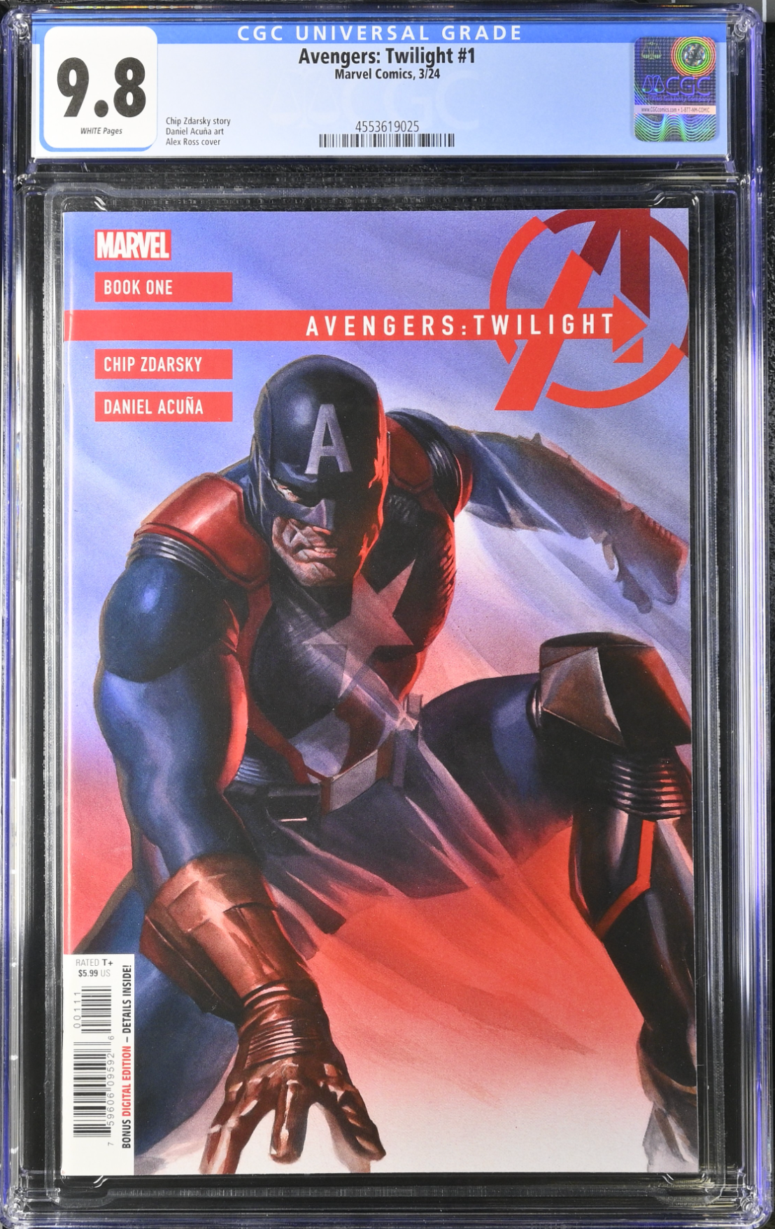 Avengers Twilight #1 CGC 9.8