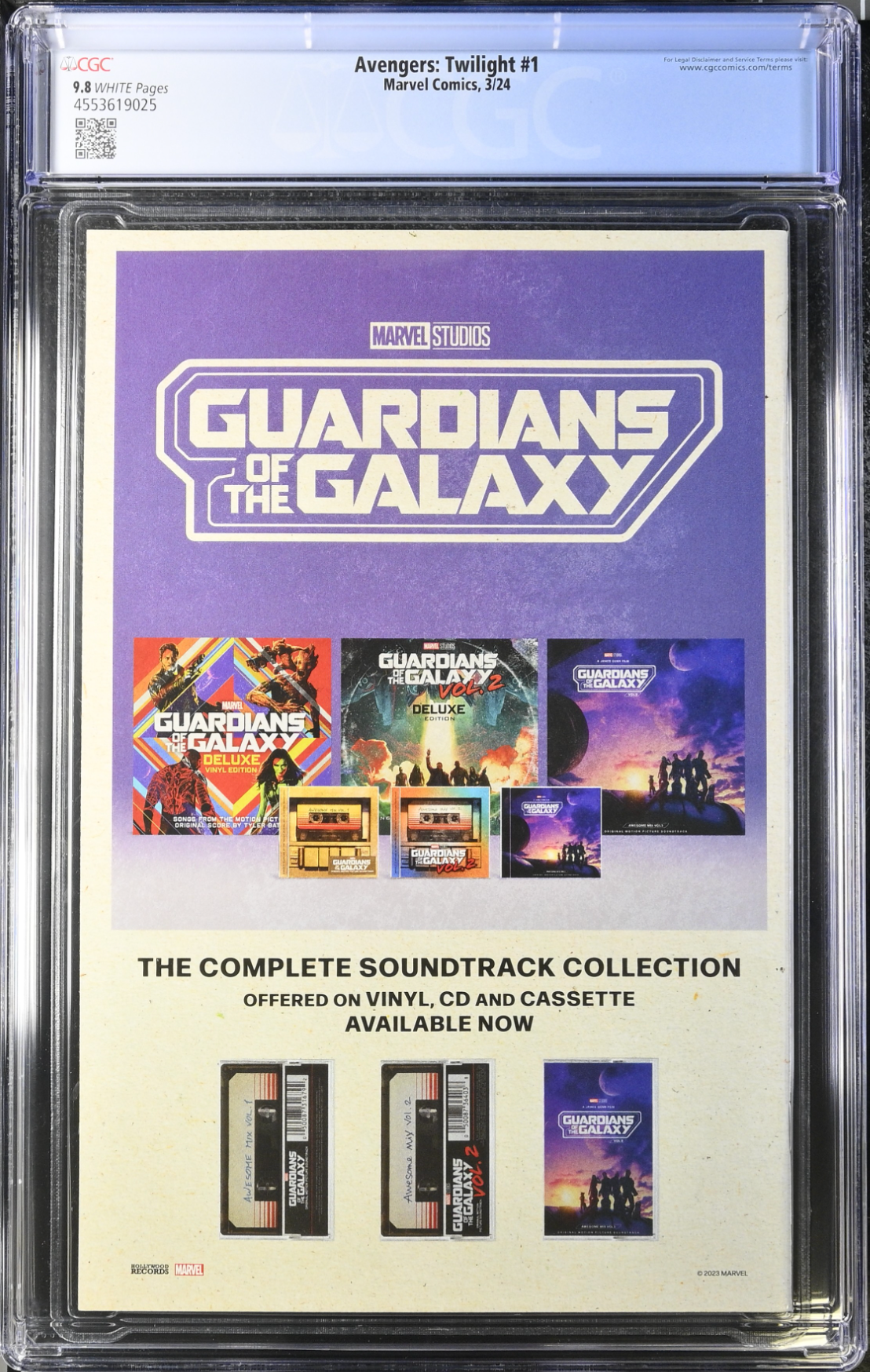 Avengers Twilight #1 CGC 9.8