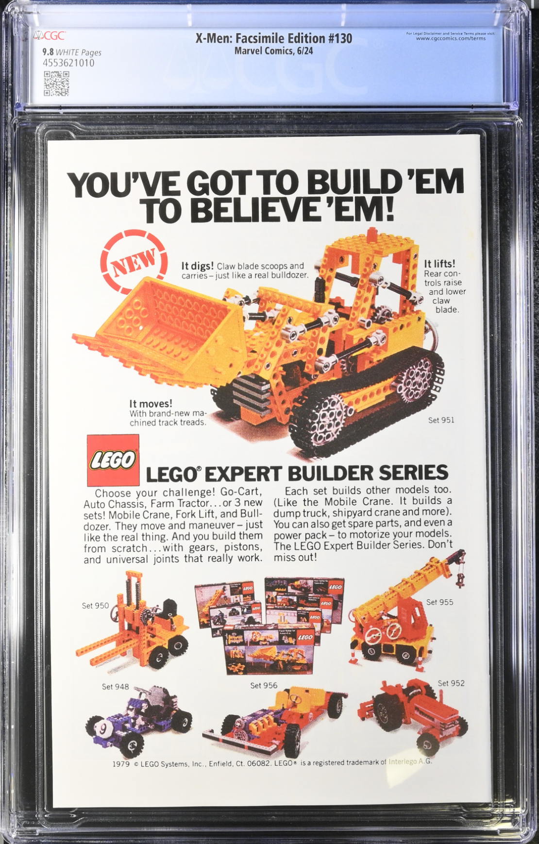 X-Men #130 Facsimile Edition CGC 9.8