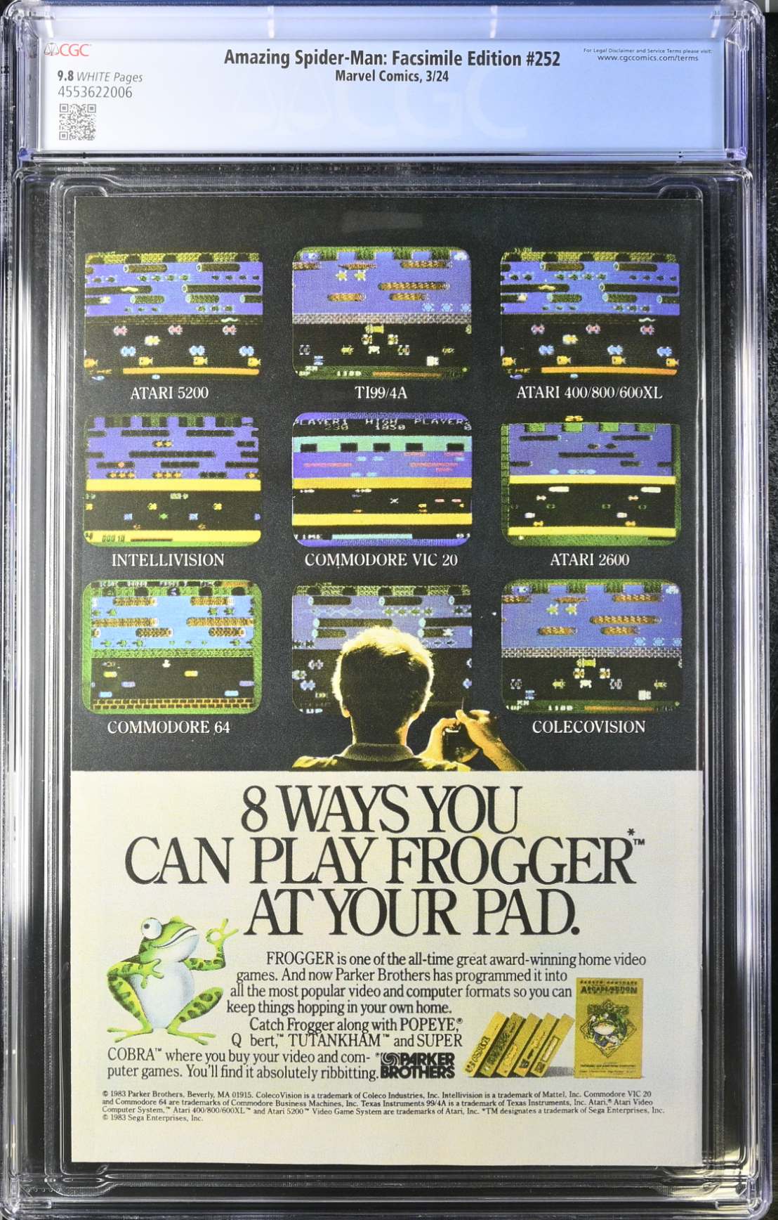 Amazing Spider-Man #252 Facsimile Edition CGC 9.8