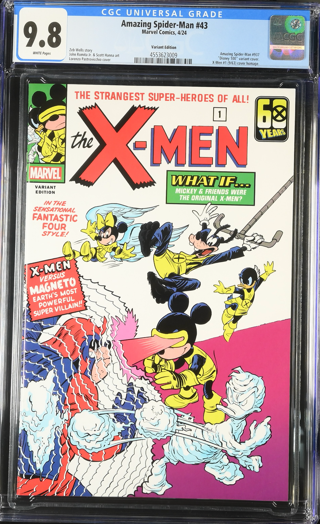 Amazing Spider-Man #43 Disney What if? Variant CGC 9.8