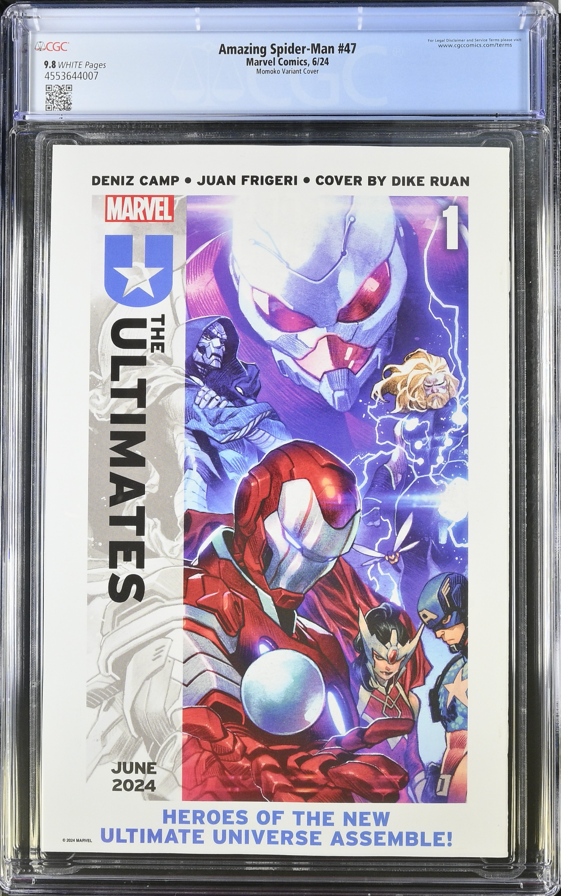 Amazing Spider-Man #47 Momoko Variant CGC 9.8