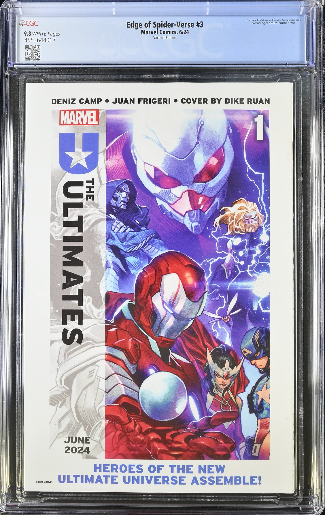 Edge of Spider-Verse (2024) #3 Daniel Variant CGC 9.8