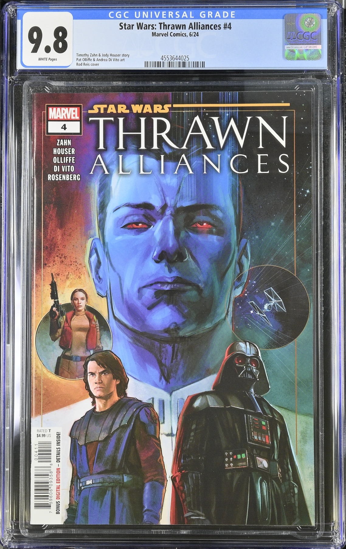 Star Wars: Thrawn Alliances #4 CGC 9.8