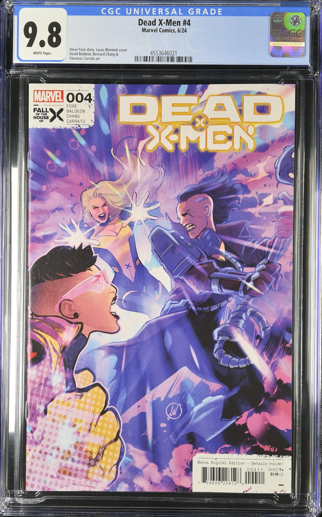 Dead X-Men #4 CGC 9.8