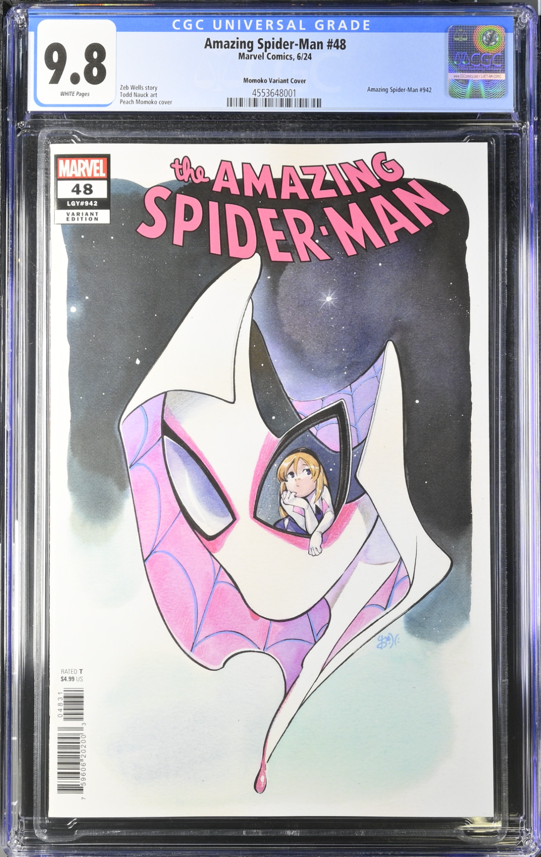Amazing Spider-Man #48 Momoko Variant CGC 9.8