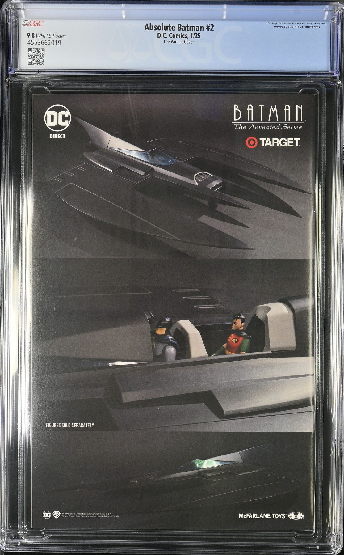 Absolute Batman #2 Jae Lee Variant CGC 9.8