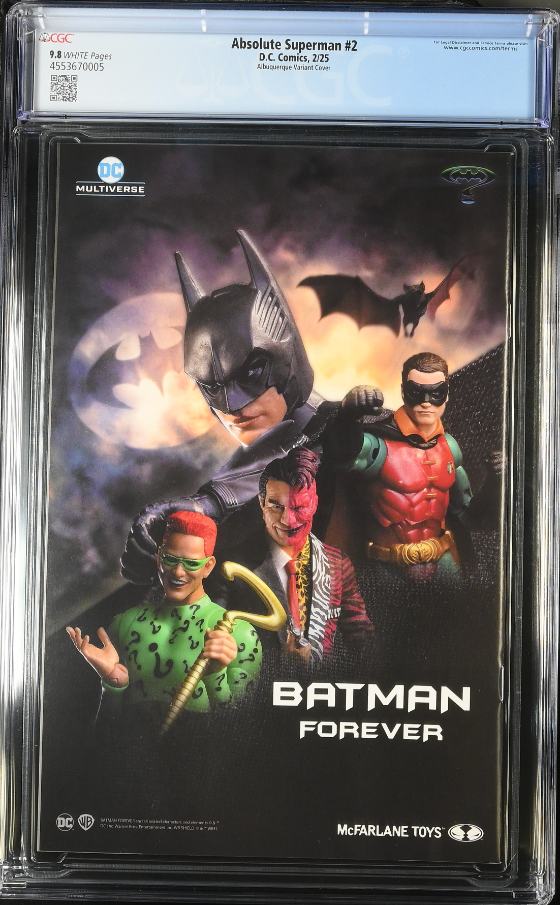 Absolute Superman #2 Albuquerque Variant CGC 9.8