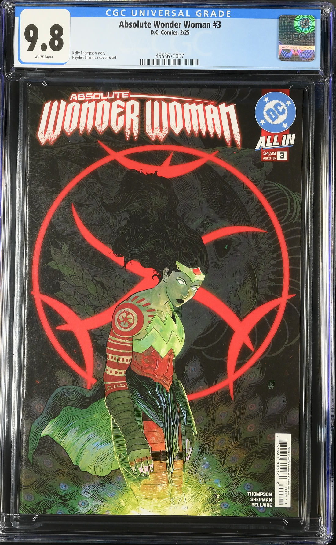 Absolute Wonder Woman #3 CGC 9.8