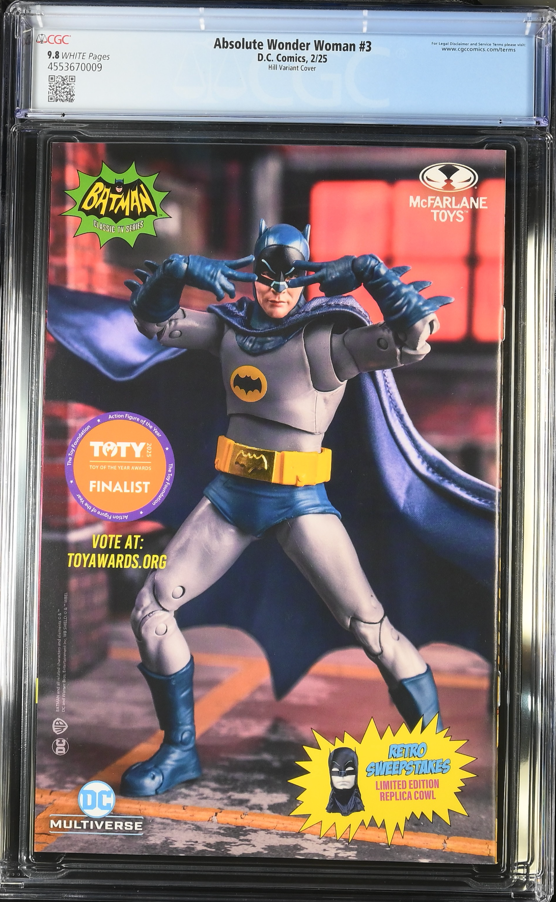 Absolute Wonder Woman #3 Hill Variant CGC 9.8
