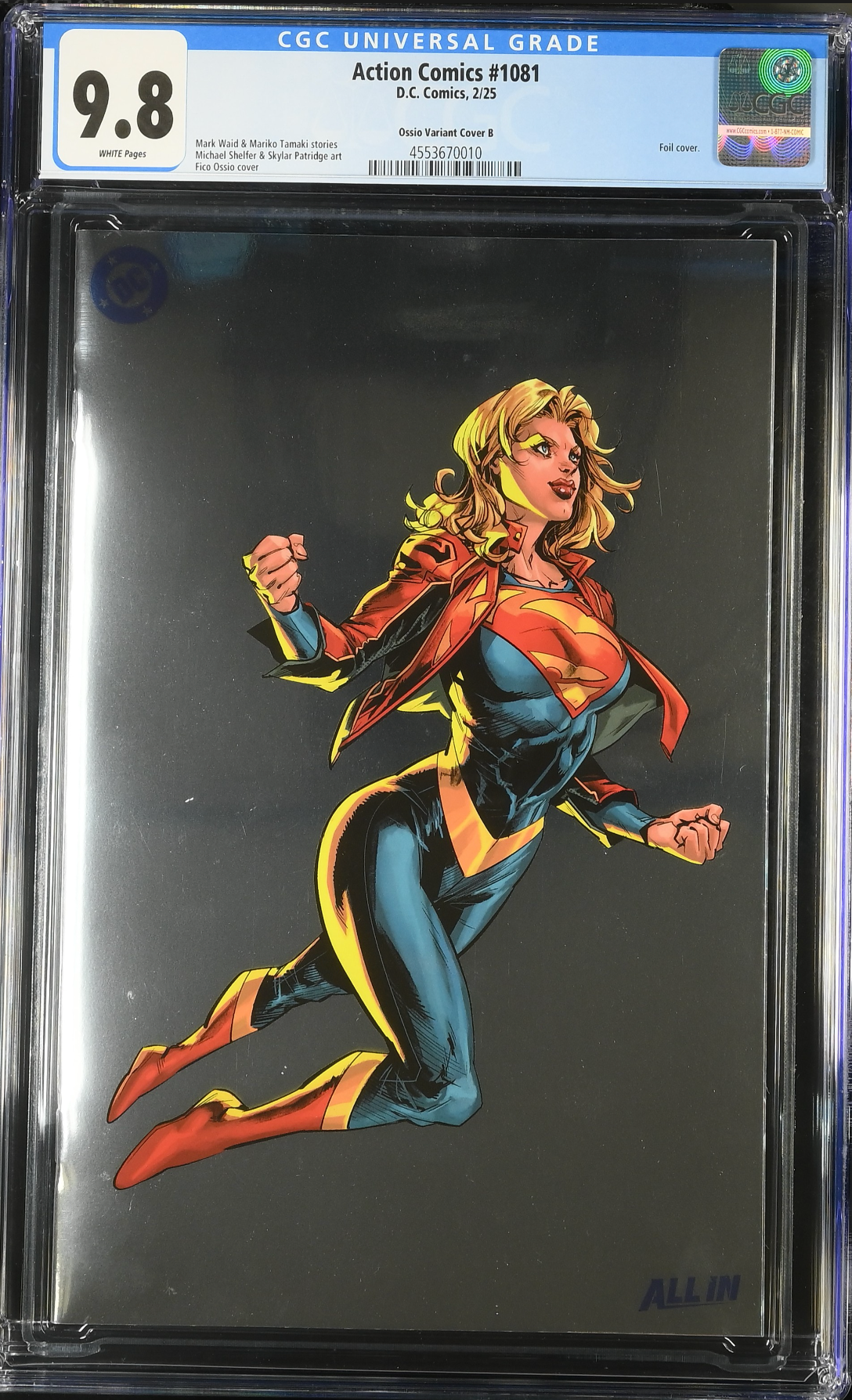 Action Comics #1081 Ossio Foil Variant CGC 9.8