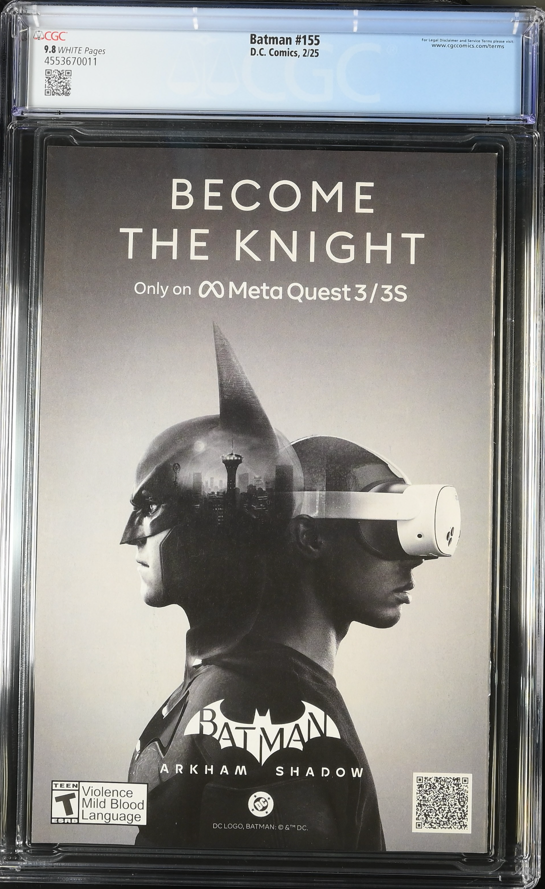 Batman #155 CGC 9.8